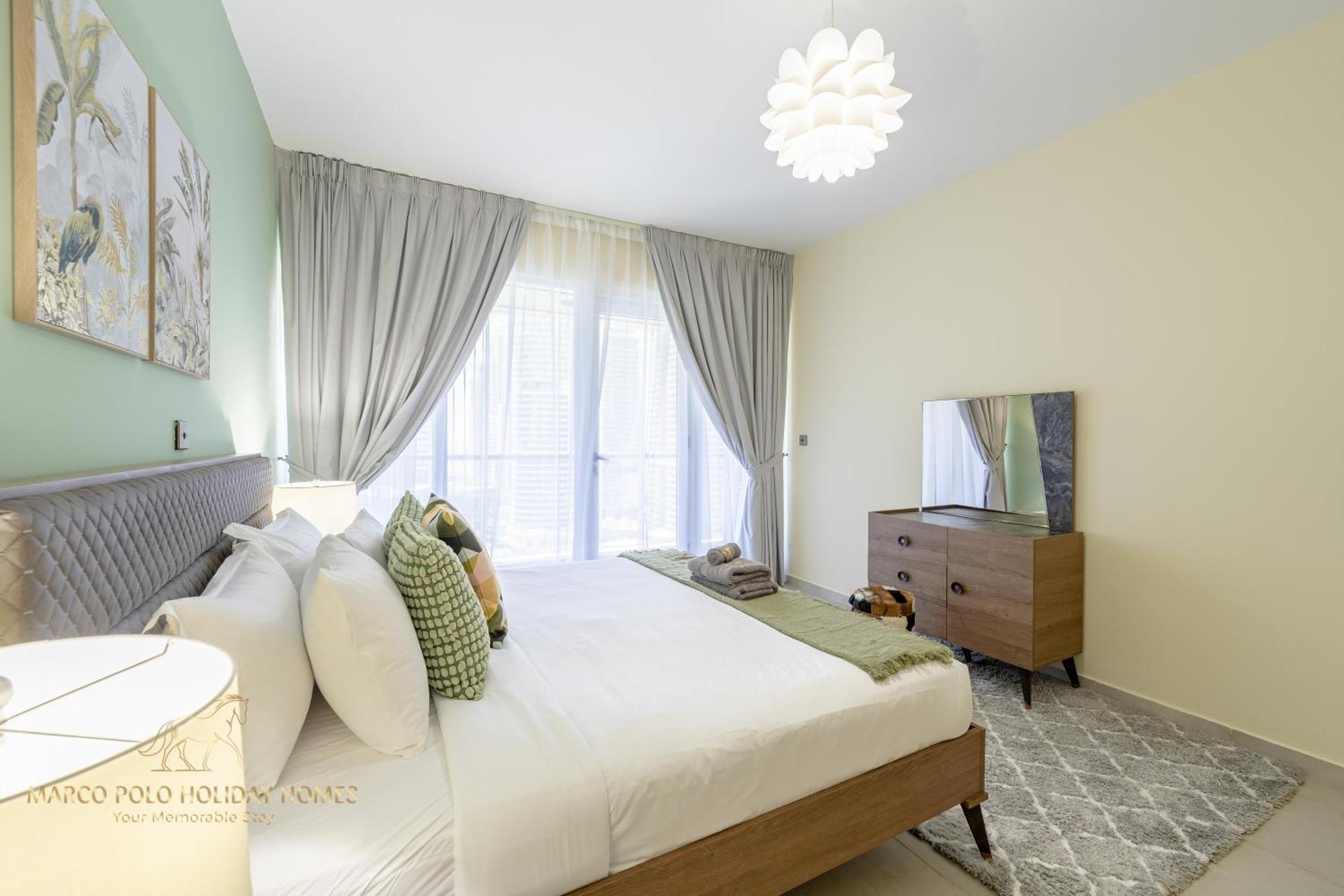 Marco Polo - Striking Views At Jlt , 1 Bedroom 2 Balconies Dubai