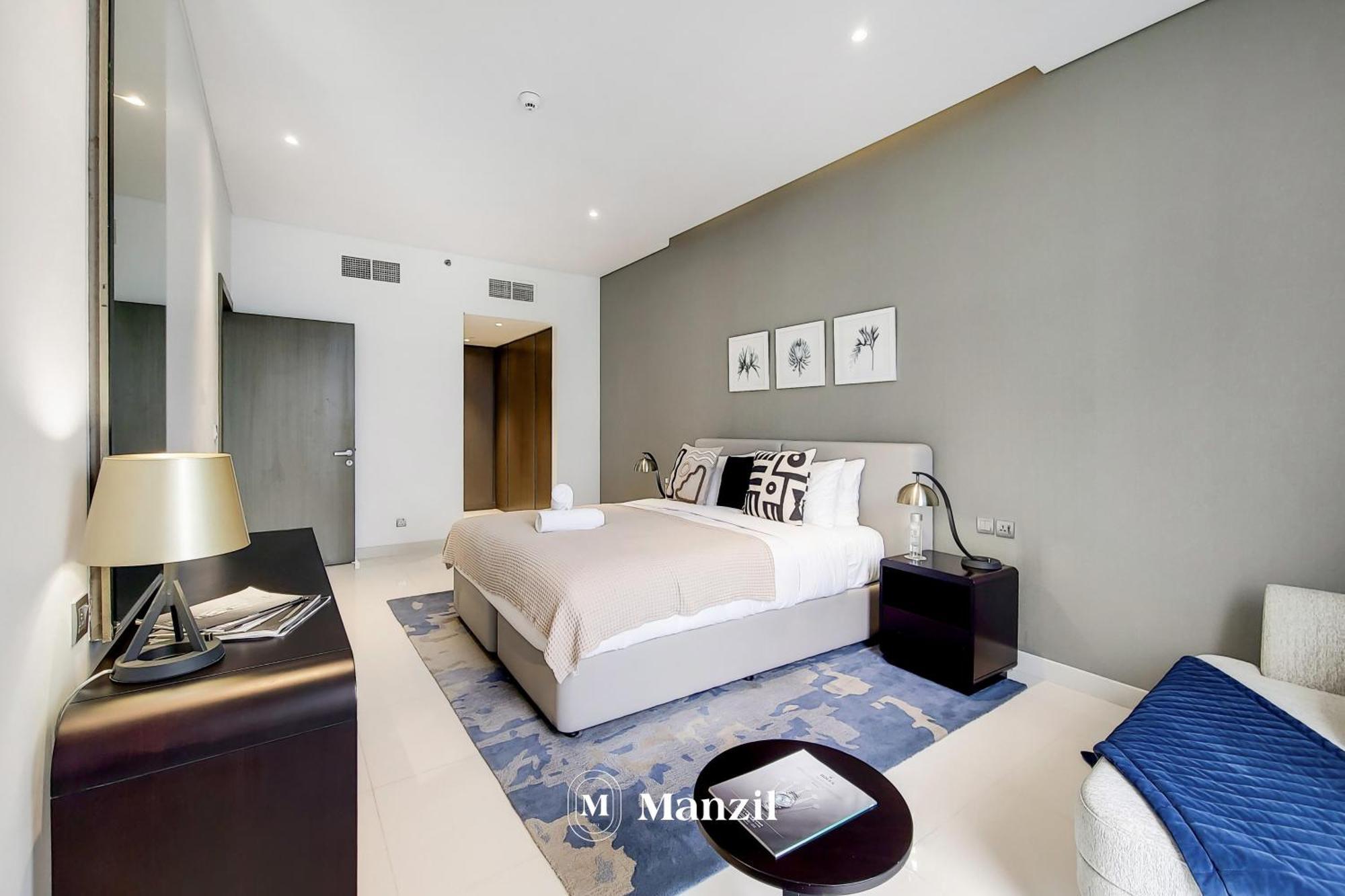 Manzil - Luxurious 1br Waterfront At Damac Maison Prive With Burj Views * Dubai