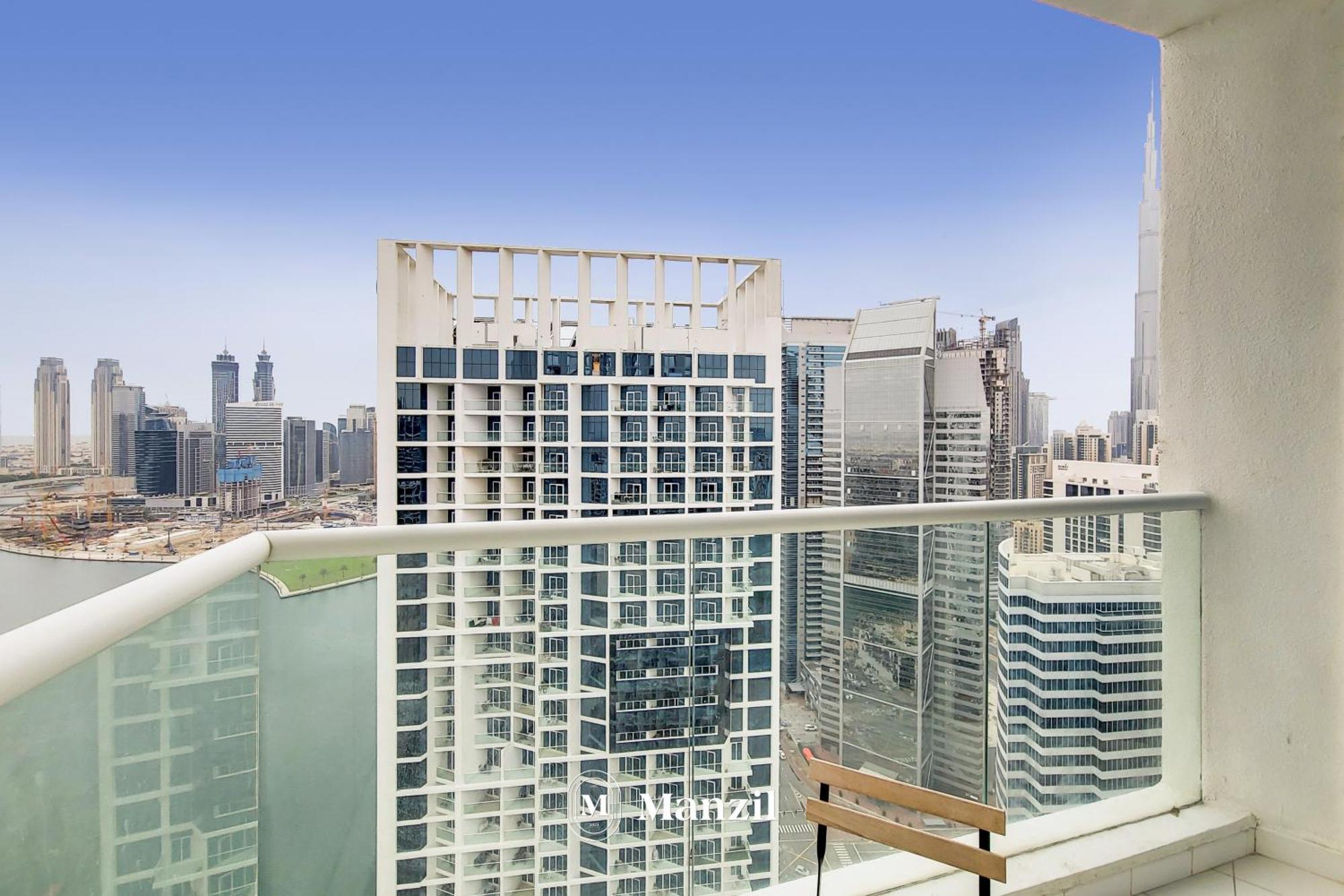 Manzil - Luxurious 1br Waterfront At Damac Maison Prive With Burj Views * Dubai