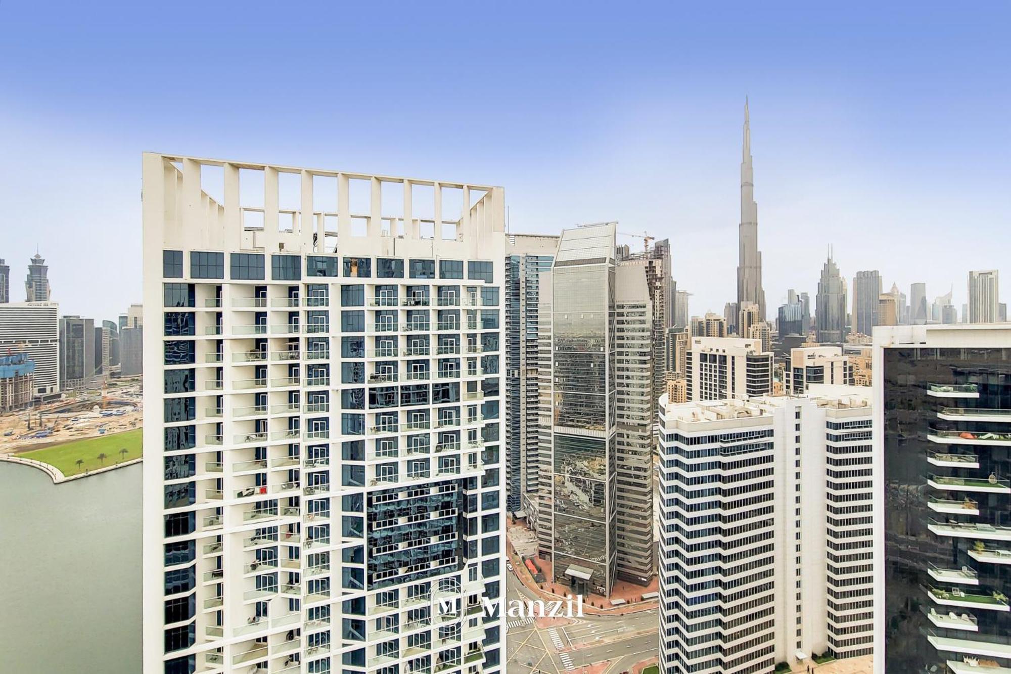 Manzil - Luxurious 1br Waterfront At Damac Maison Prive With Burj Views * Dubai