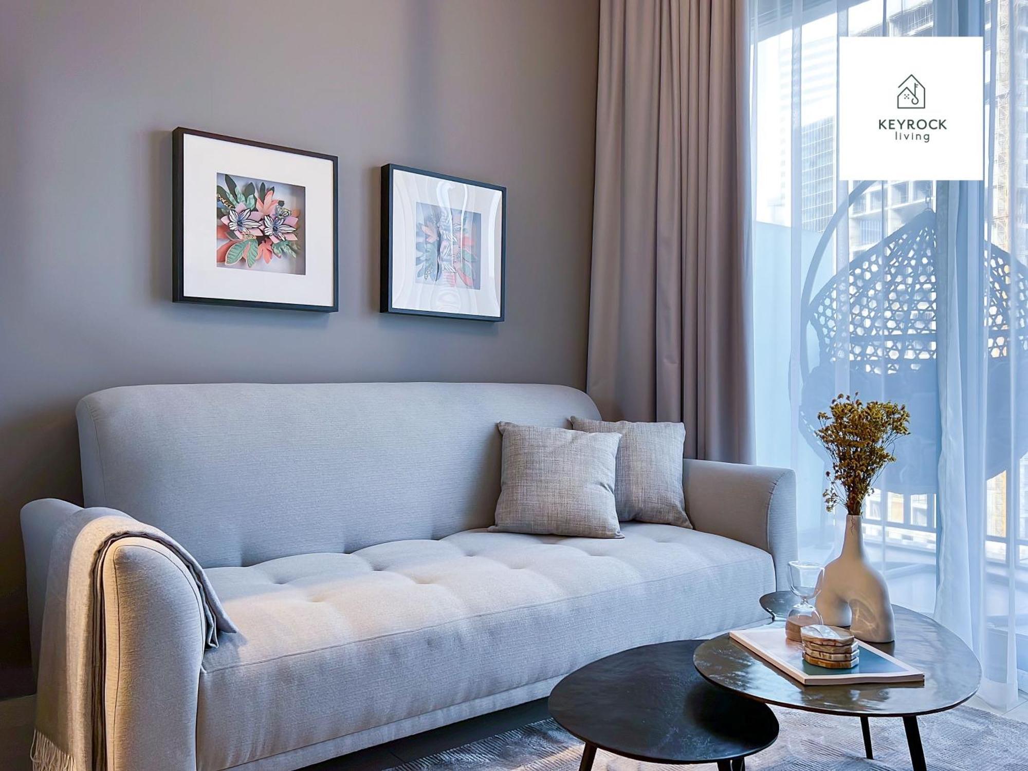 Keyrock Living - 1 Bedroom - Business Bay - Near Metro Station - Zada Tower *