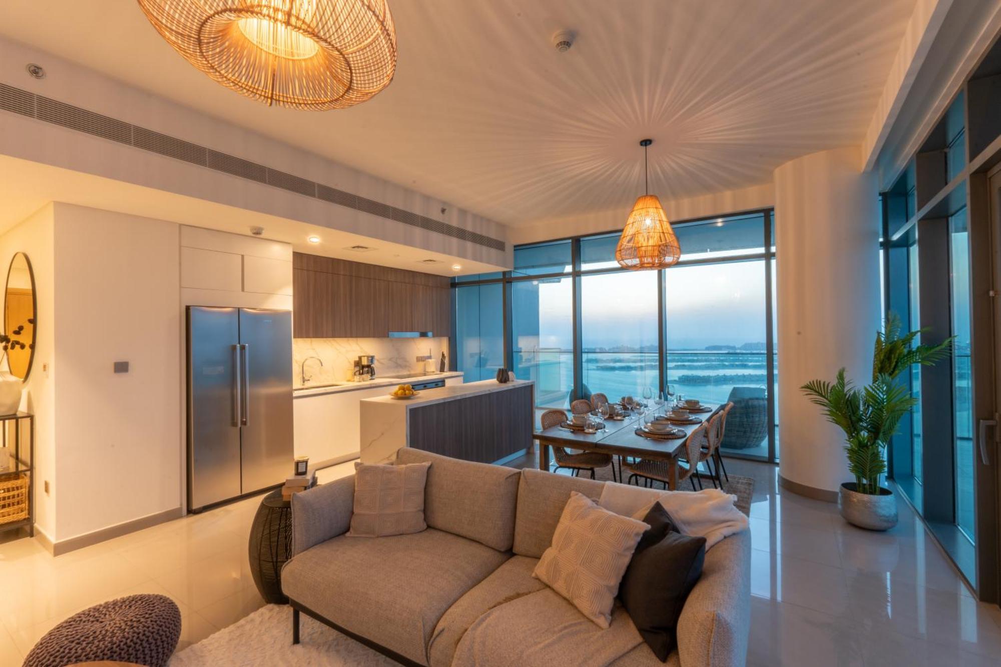Apartment Elegant 3br With Private Beach Access Dubai