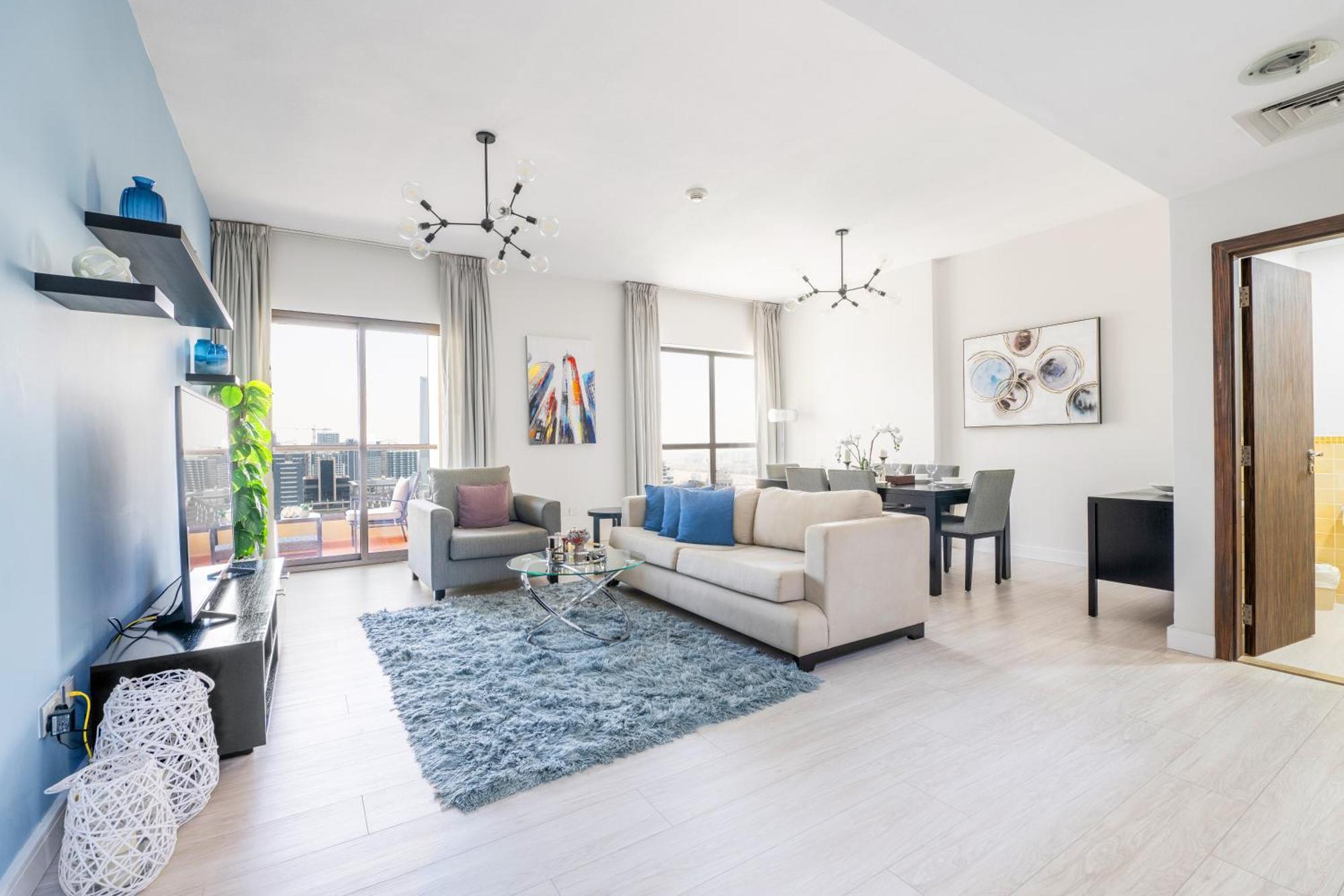 Luxury Jbr Shams - Marina View - Free 5 Star Access! Apartment