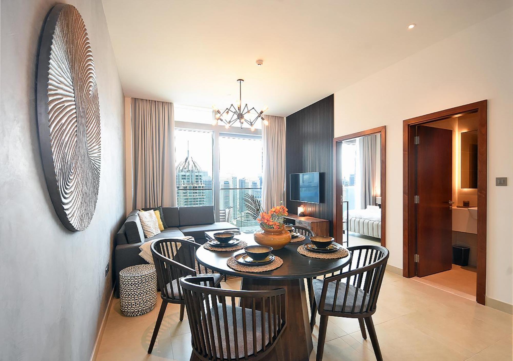 Marina Gate Modern & Unique 1 Bed By Airdhp Apartment *