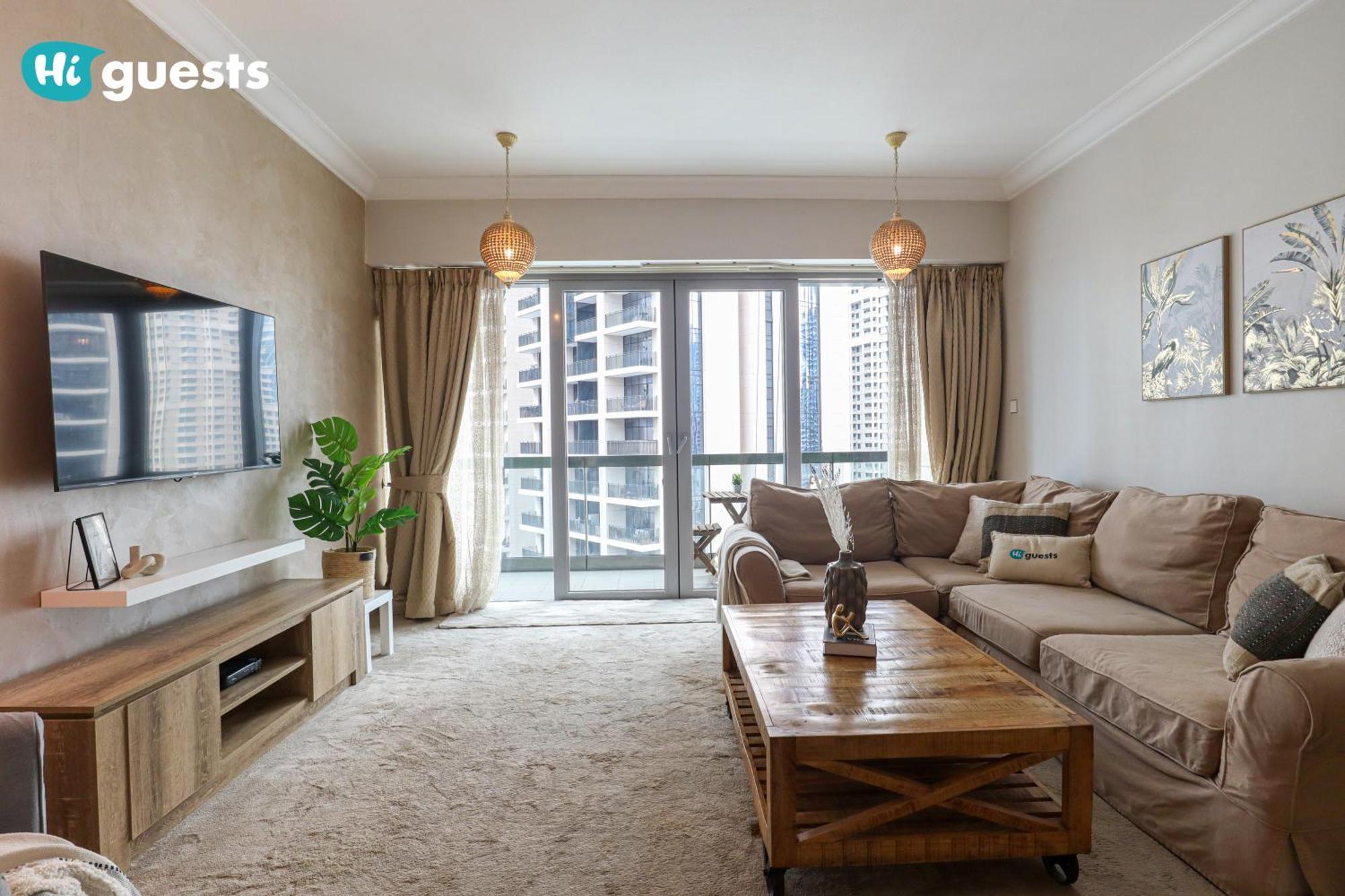 Apartment Higuests - Royal 2br With Balcony Near Burj Khalifa Dubai