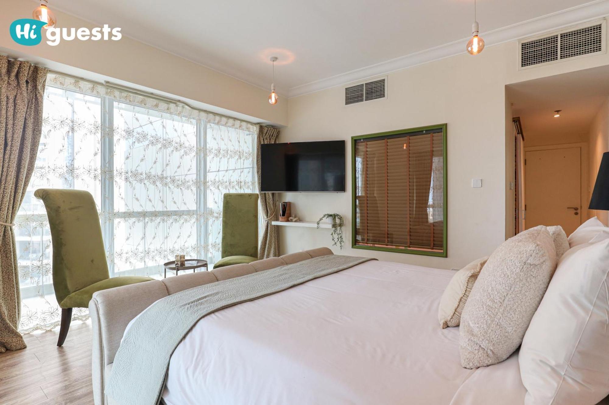 Apartment Higuests - Royal 2br With Balcony Near Burj Khalifa *