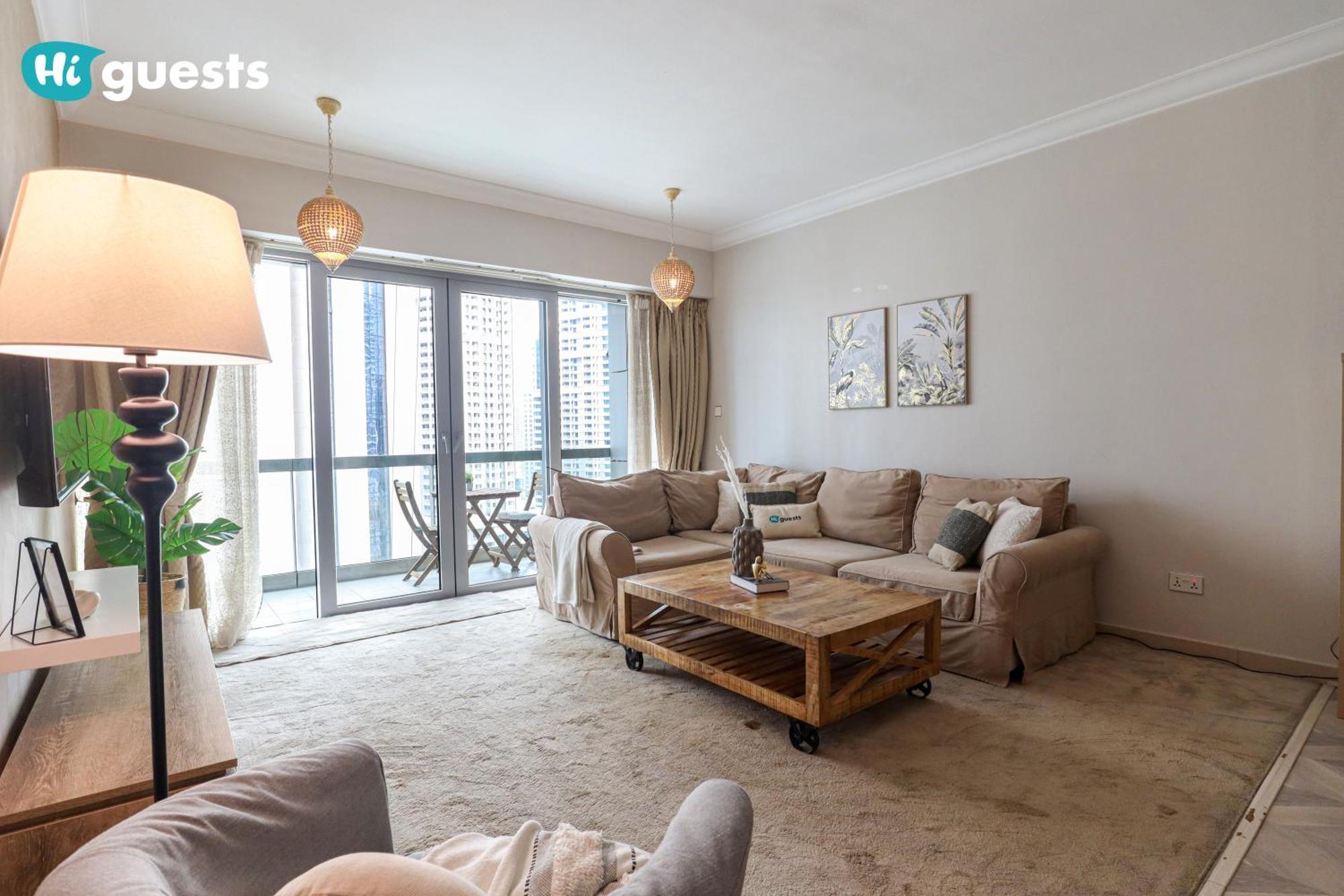 Apartment Higuests - Royal 2br With Balcony Near Burj Khalifa Dubai
