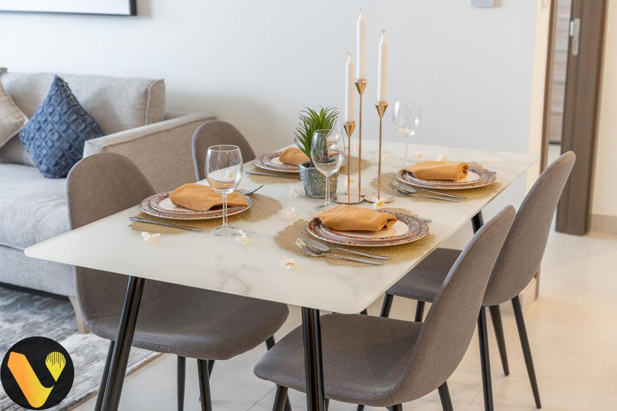Vogue Al Wasl 1 West 13th Floor With Large Balcony For View Of Sheikh Zaid Road And One Za'abeel Tower And Burj Khalifa, Walkable To Metro With Easy Access To Sheikh Zayed Road & World Trade Centre *