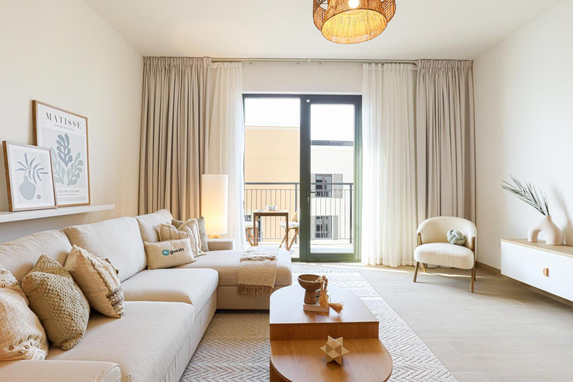 Higuests - Coastal Chic Luxurious Retreat At Port De La Apartment Dubai