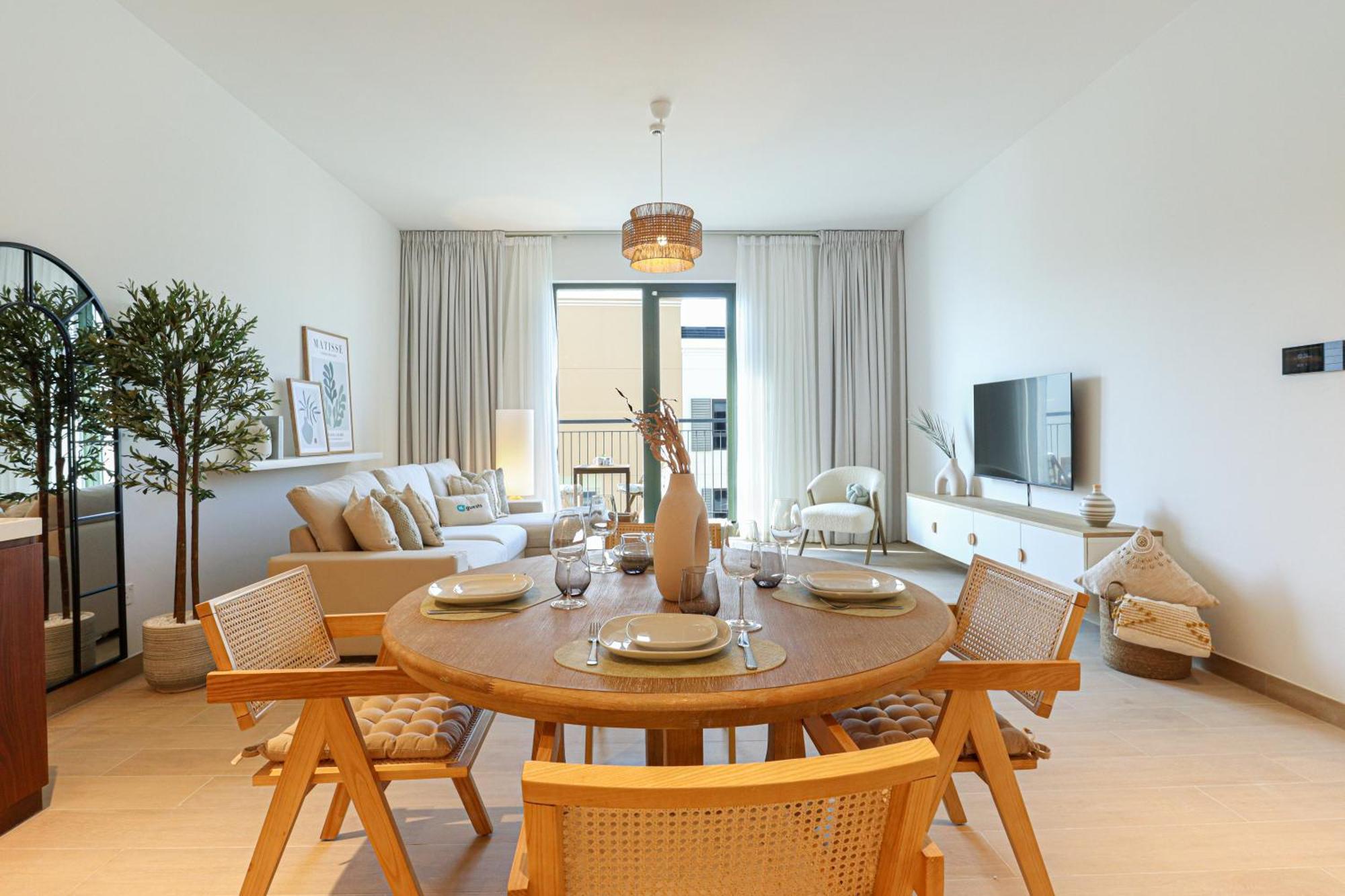 Apartment Higuests - Coastal Chic Luxurious Retreat At Port De La Dubai