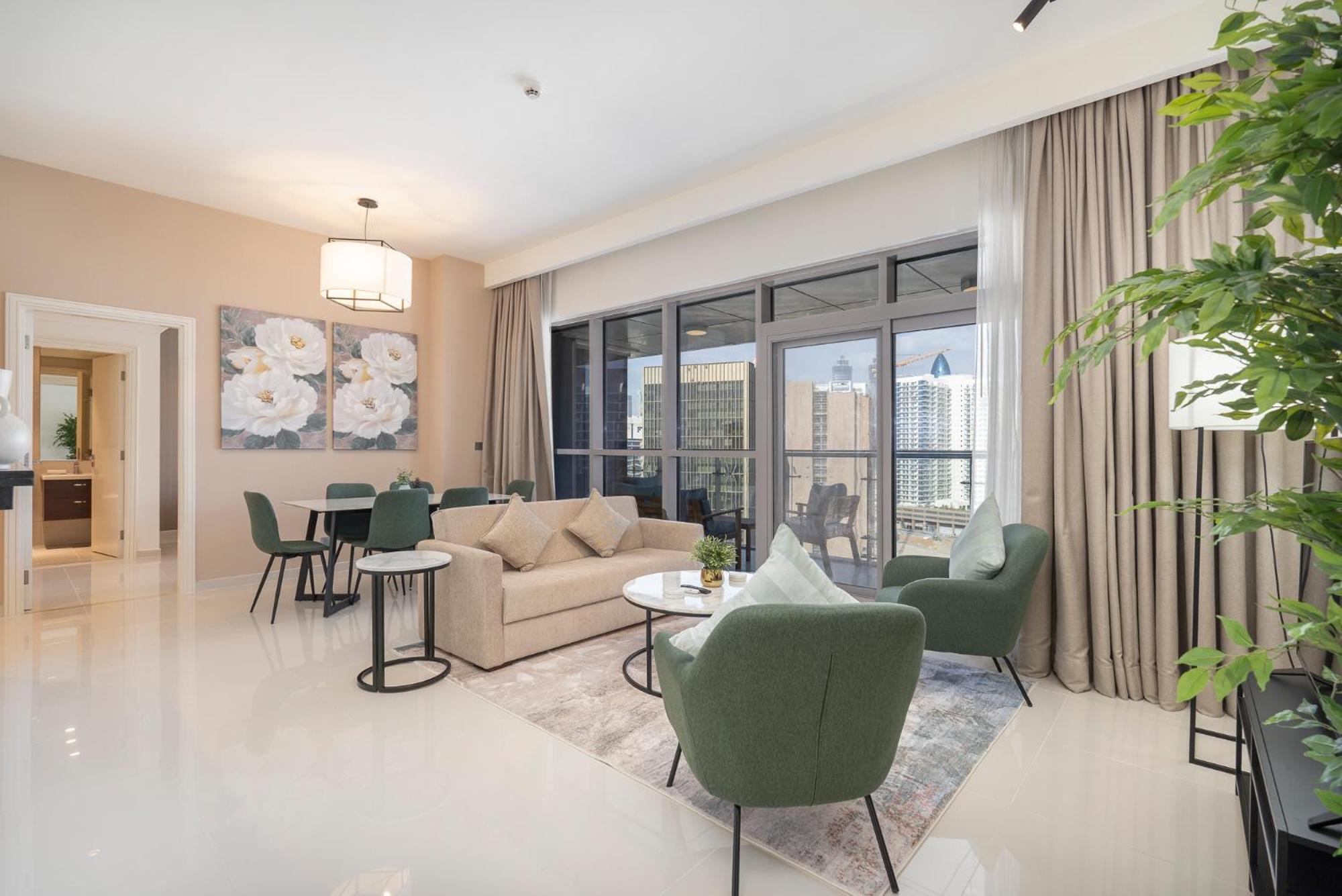 Stylish Stayz Beautiful Modern With Burj Khalifa Views Apartment Dubai