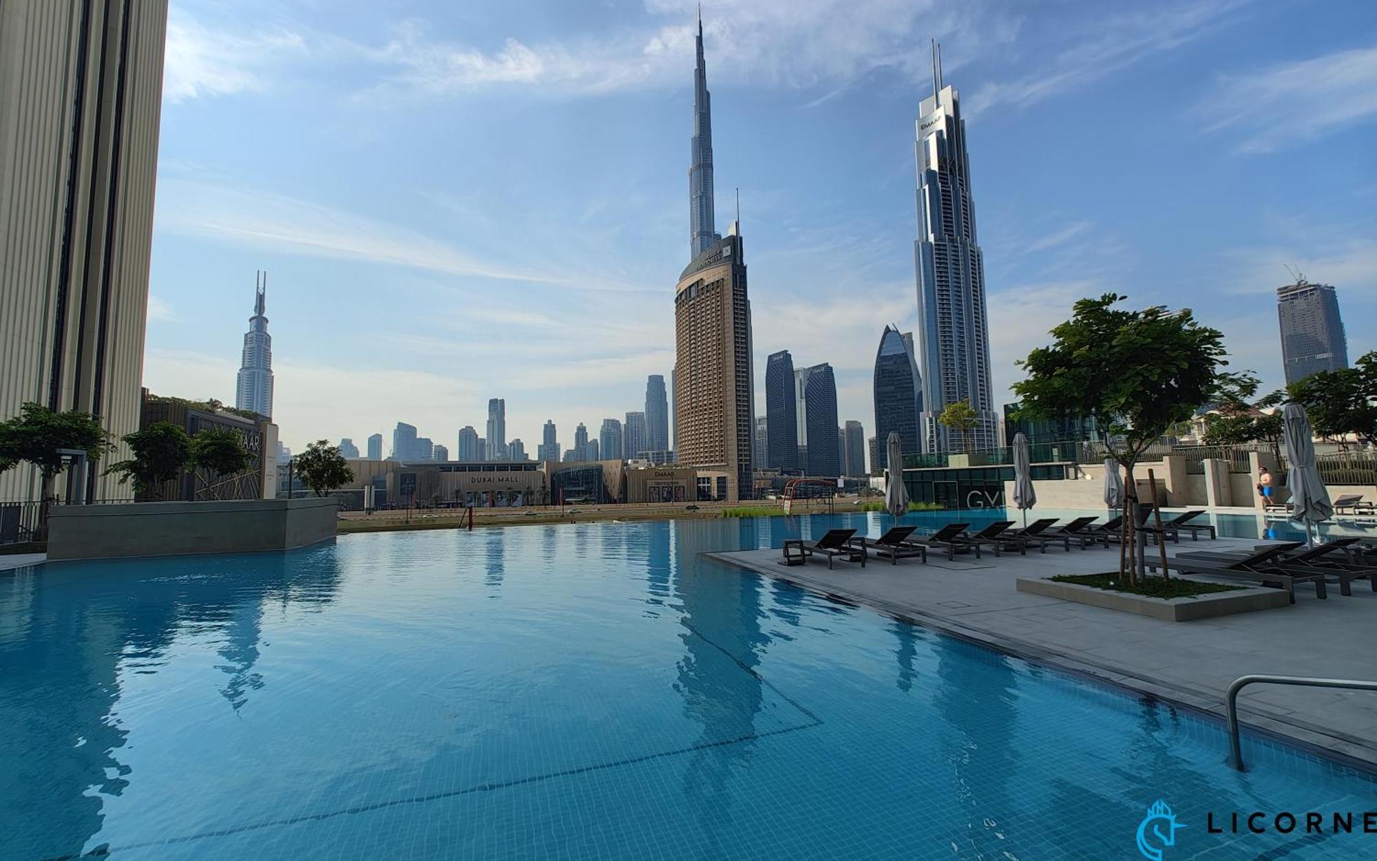 Apartment 2br Next To Dubaimall, Pool View Of Burj Khalifa - Downtown Views Ll Dubai