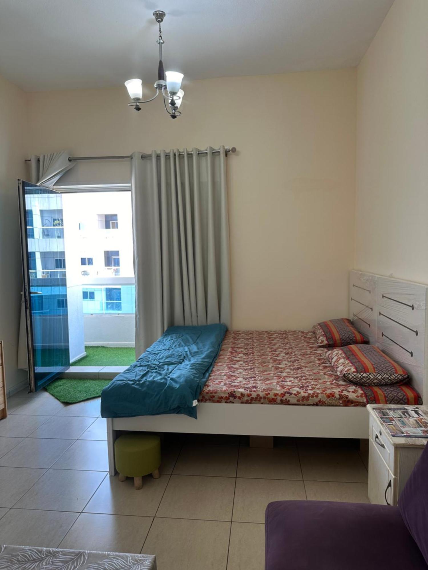 Private With Balcony Fully Furnished In Silicon Oasis *