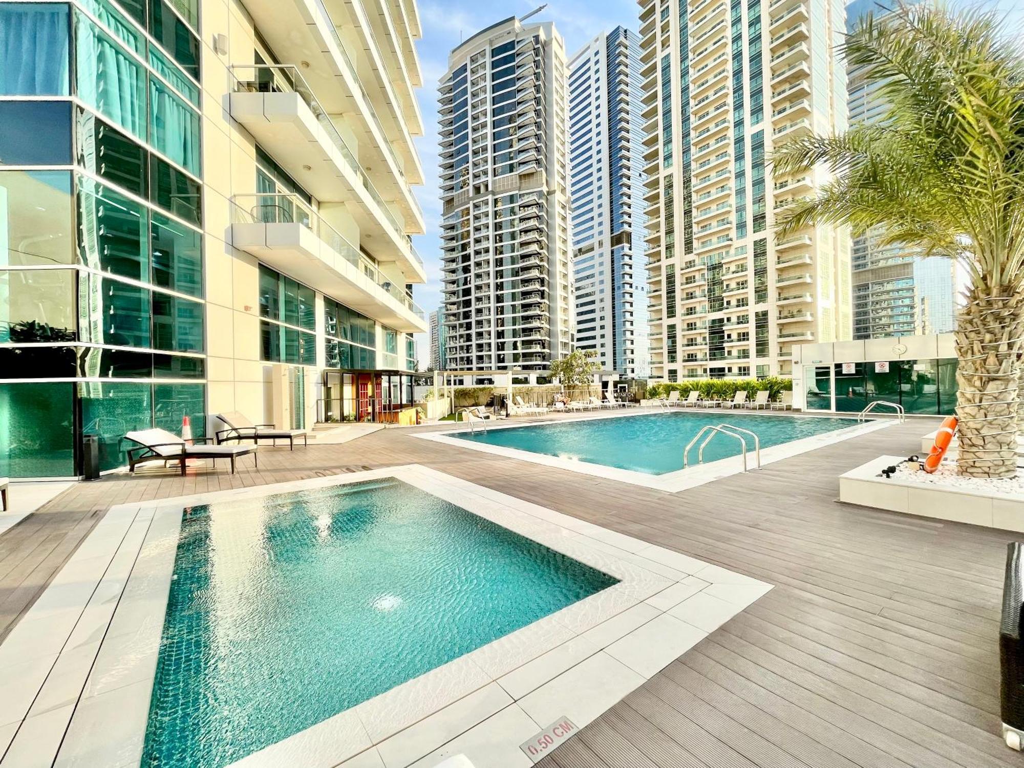 Marina & Palm View - High Floor 2br Near Jbr