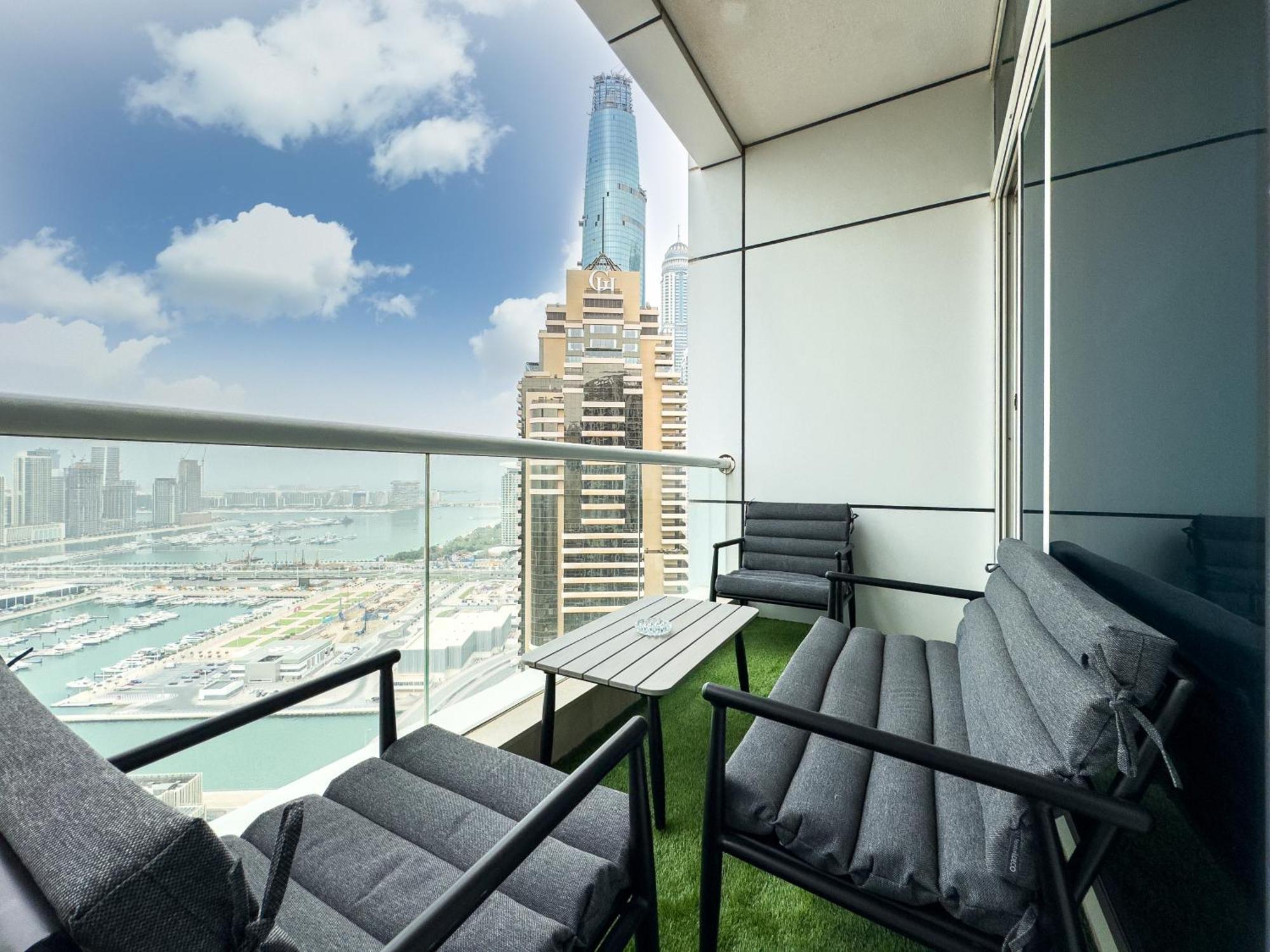 Marina & Palm View - High Floor 2br Near Jbr Apartment Dubai