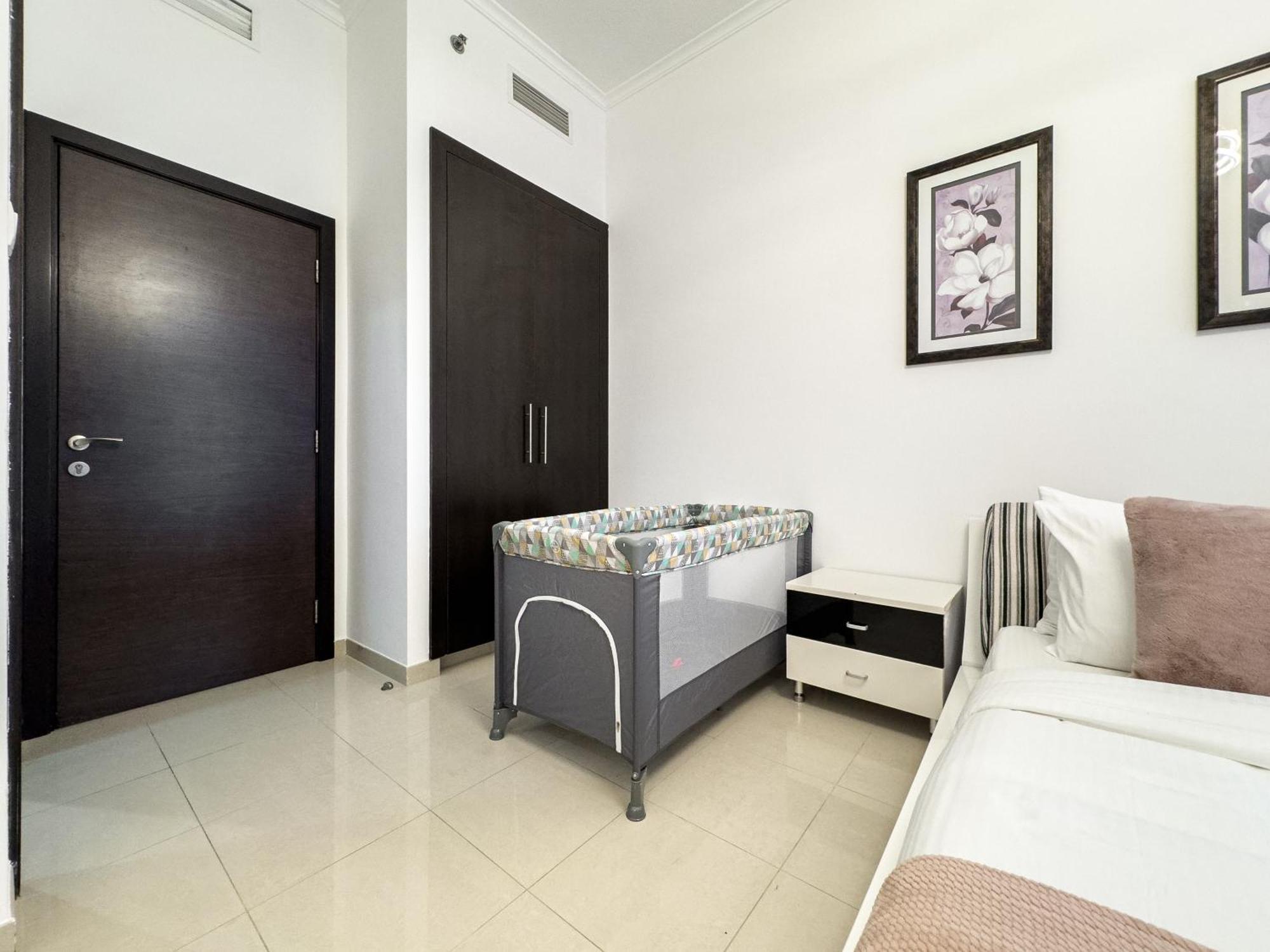 Marina & Palm View - High Floor 2br Near Jbr Apartment