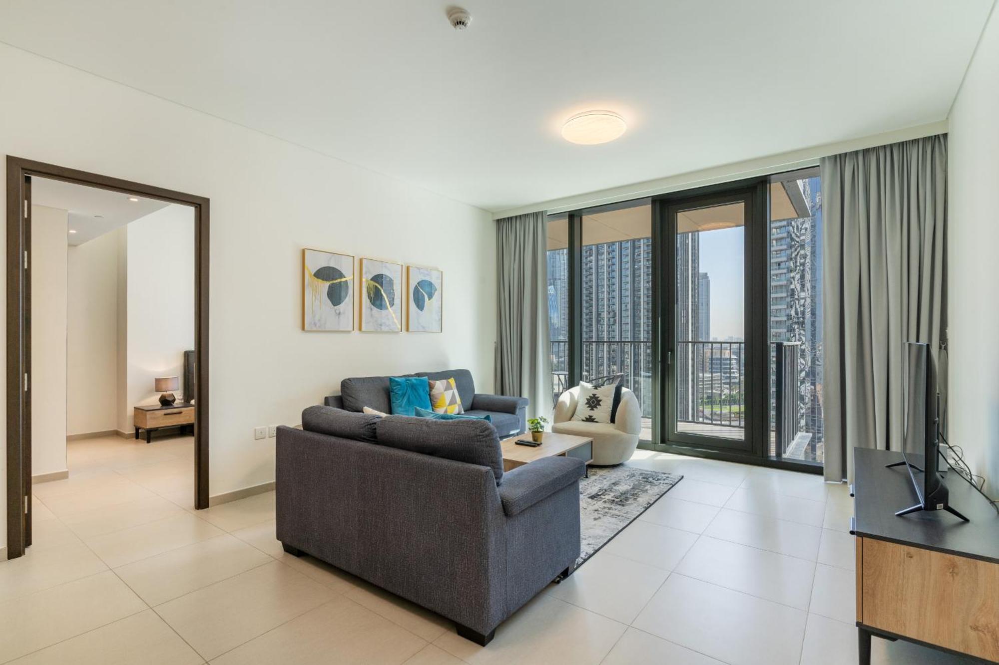 Apartment Chic 2br In Bvld Heights, Walk To Attraction - Allsopp&allsopp Dubai