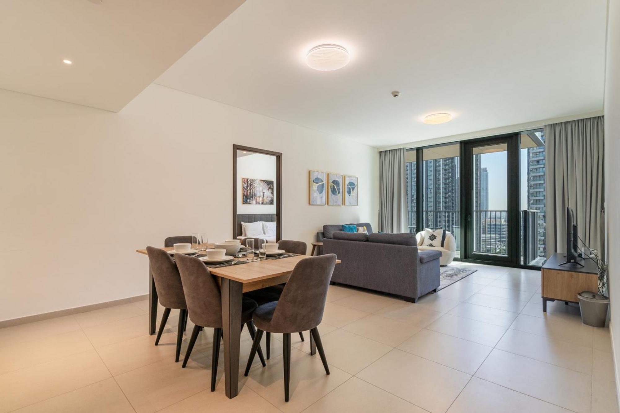 Apartment Chic 2br In Bvld Heights, Walk To Attraction - Allsopp&allsopp Dubai