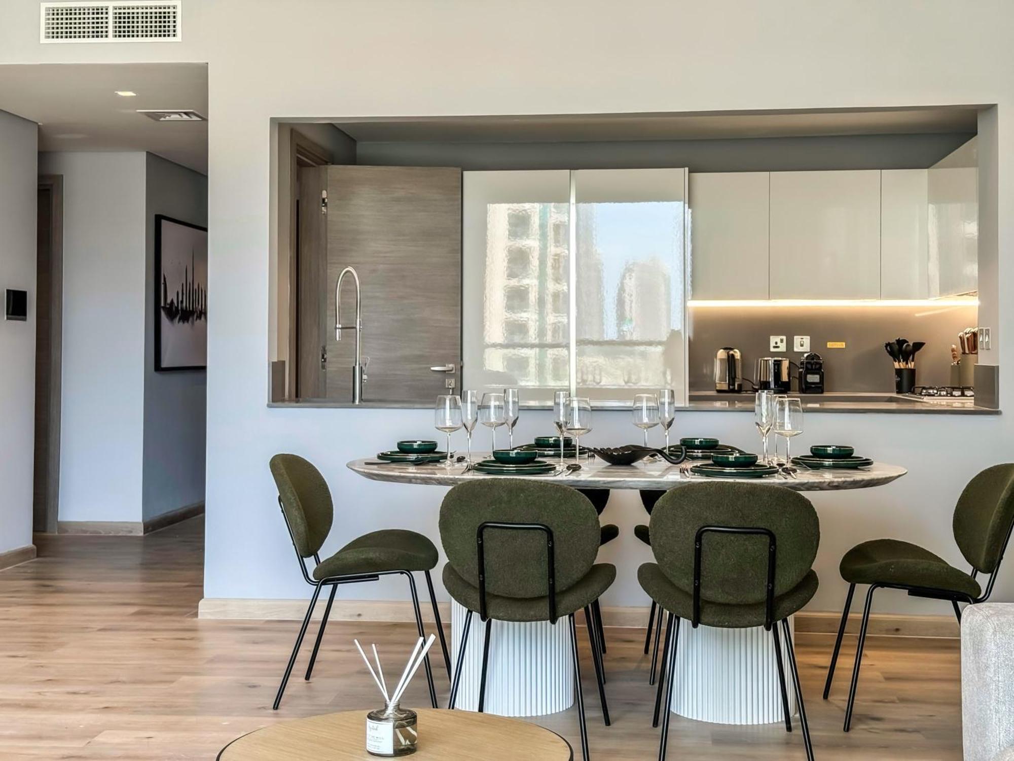 Apartment Majestic 2br Haven With Burj Khalifa View *