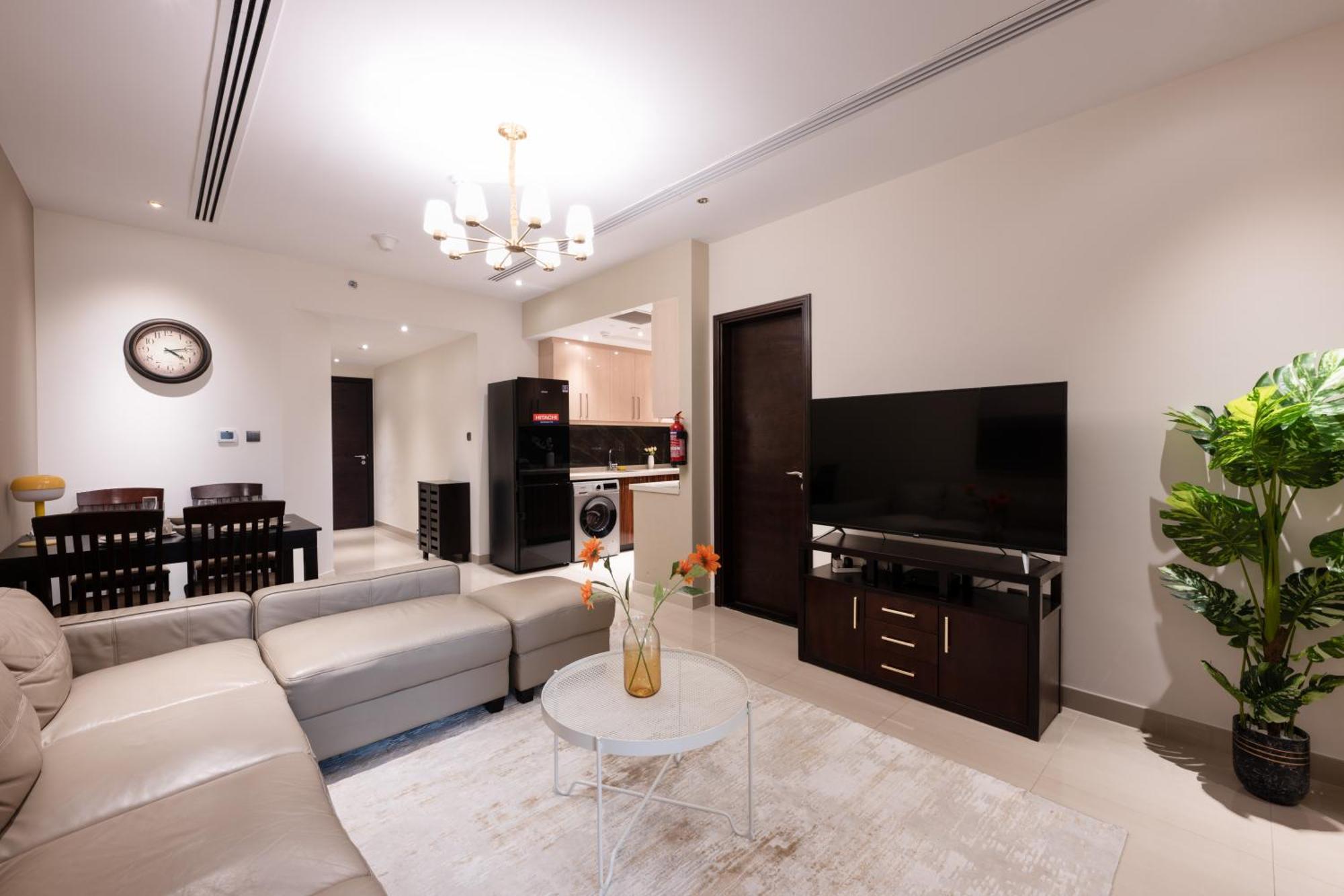 Apartment Luxurious 1br In Elite With Burj Khalifa View Dubai