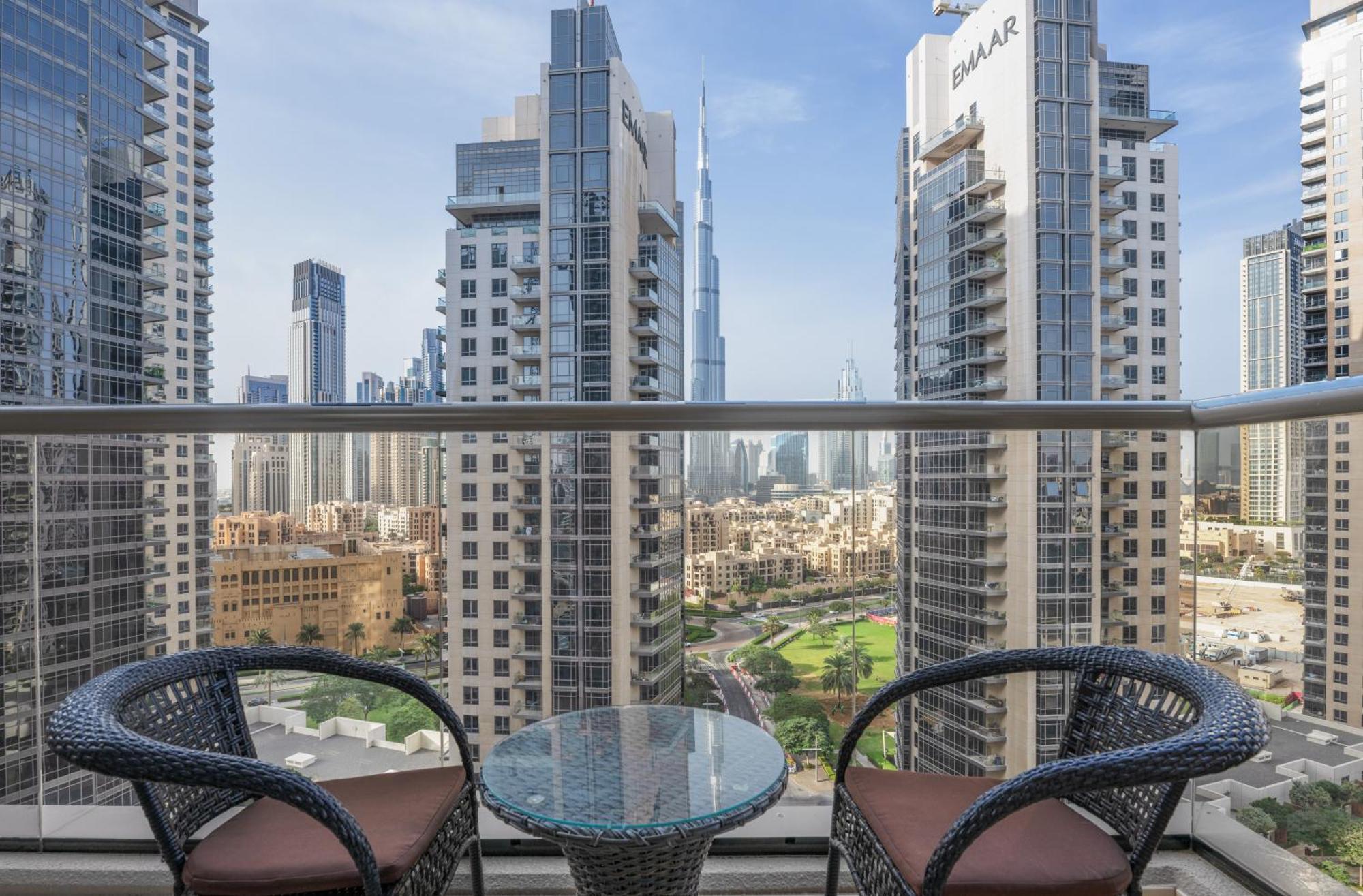 Luxurious 1br In Elite With Burj Khalifa View