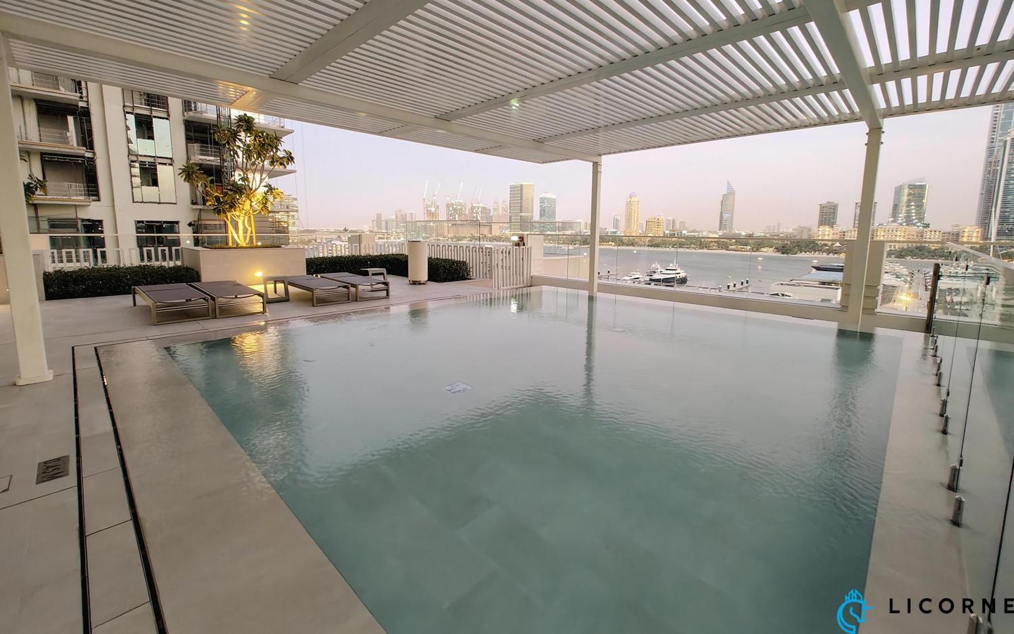 Seascape Sanctuary - 3 And A Half Br Beachfront Bliss - Marina Vista Tower 1 * Dubai