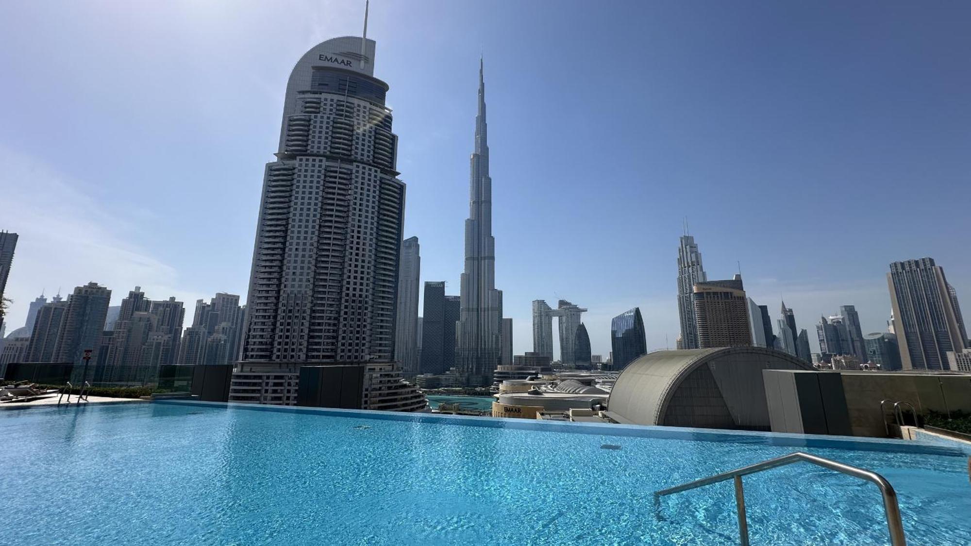 Easygo - Upgraded 2bdr In Blvd Point With Burj Khalifa View * Dubai