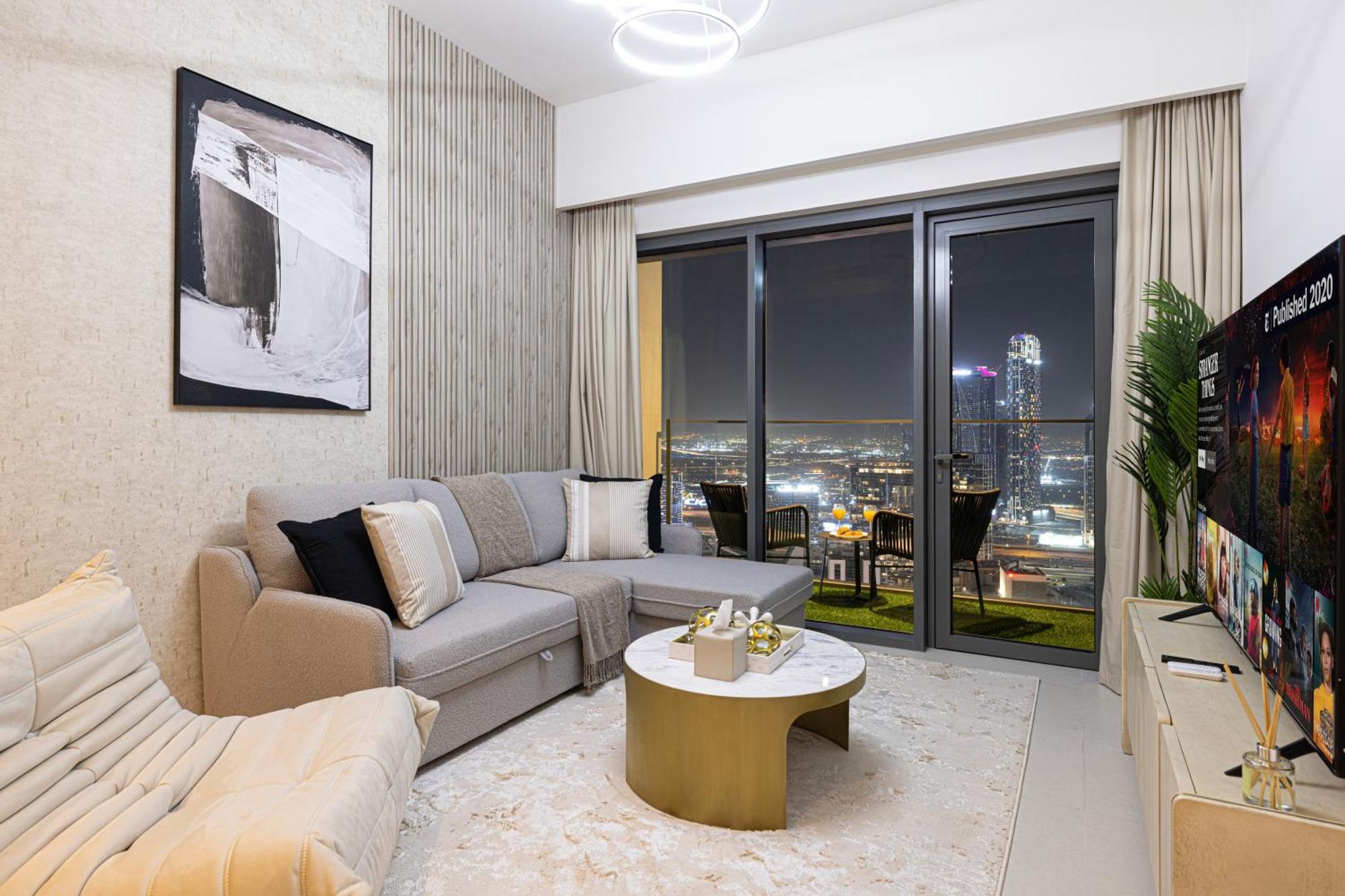 Apartment Smartstay At Burj Royale - Unique Downtown Views - Brand New Luxury Dubai