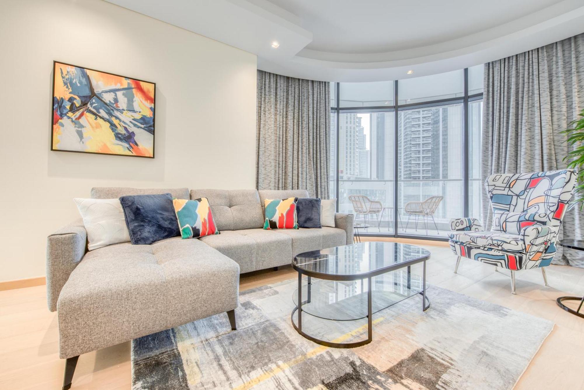 Apartment Rh- Downtown Delight, Spacious 01br Near Mall & Burj Khalifa, Rp Heights *