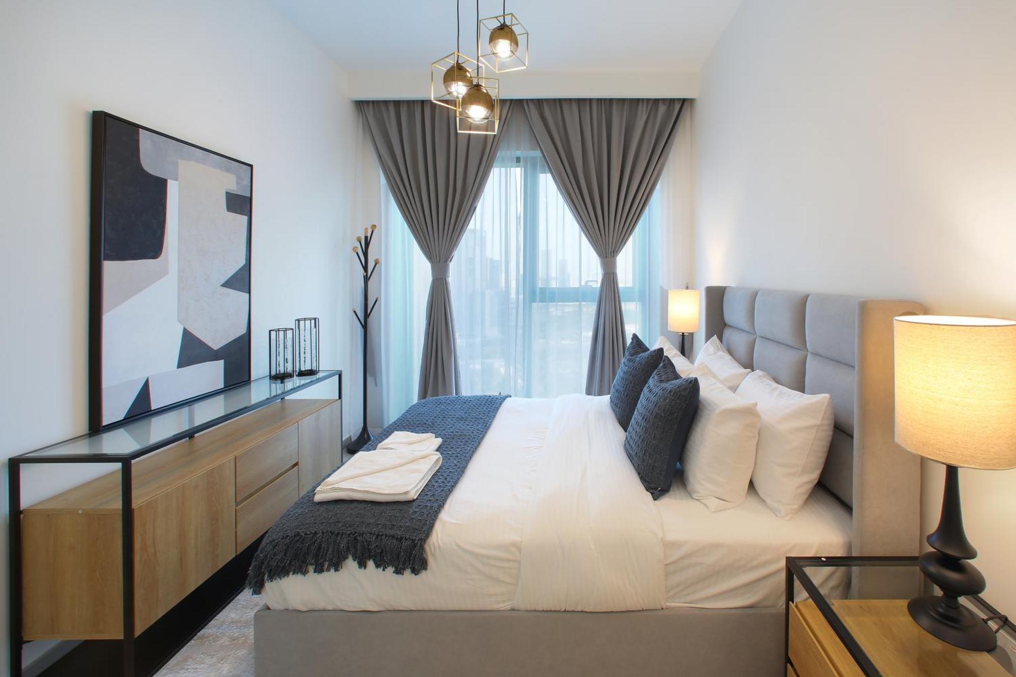 Apartment Sleeps 4 Mall Access Difc Views