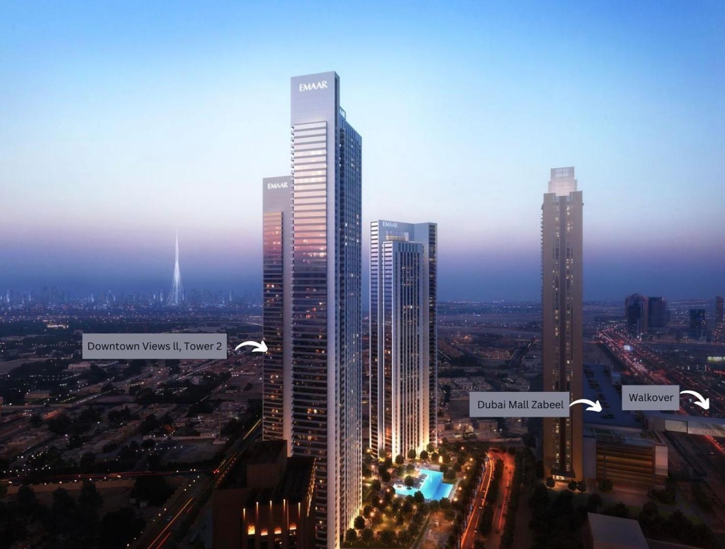 2br Next To Dubaimall, Pool View Of Burj Khalifa - Downtown Views Ll Apartment Dubai