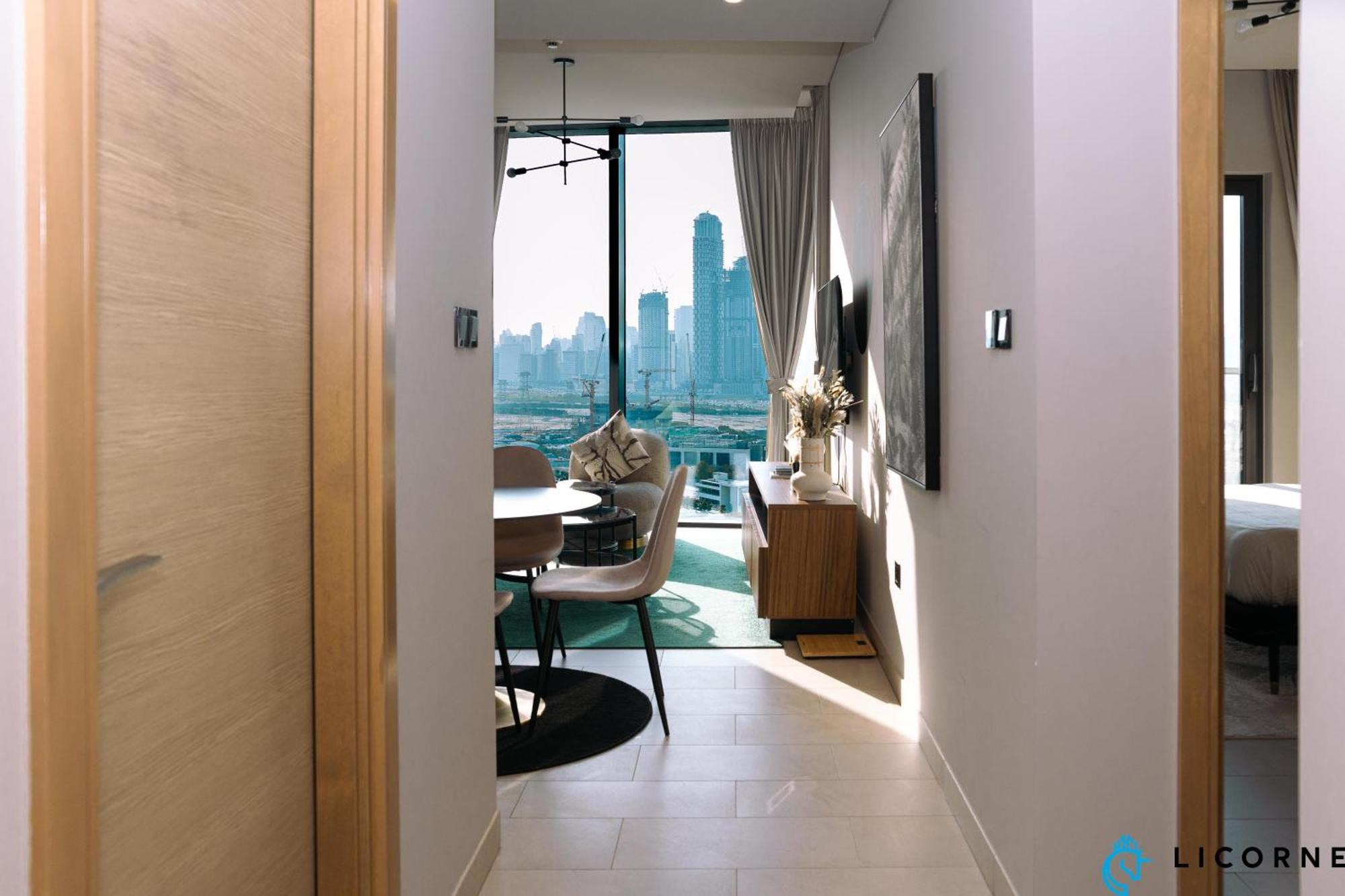 Brand New Apt, 10 Min To Downtown - Sobha Waves Apartment