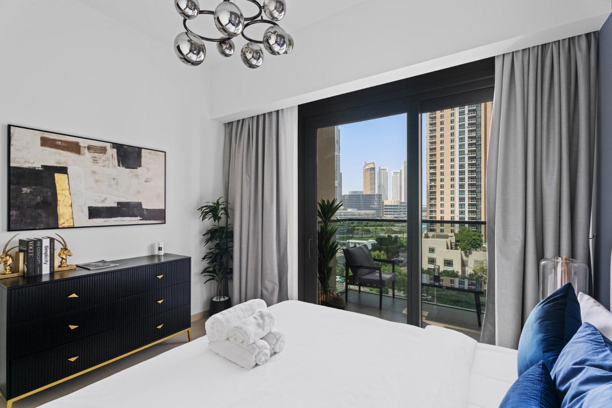 Apartment Aliving - 2br Full Burj Khalifa View Act One Act Two Towers, Downtown *