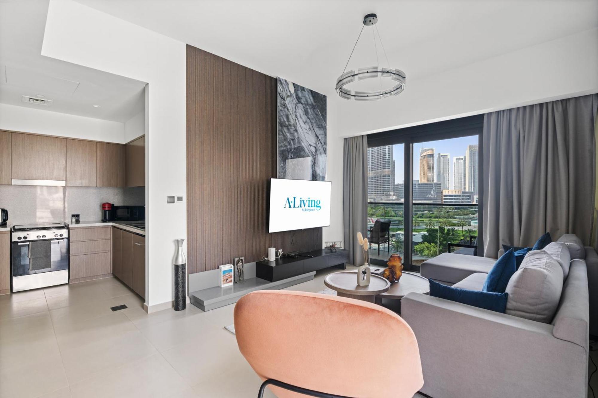 Aliving - 2br Full Burj Khalifa View Act One Act Two Towers, Downtown *