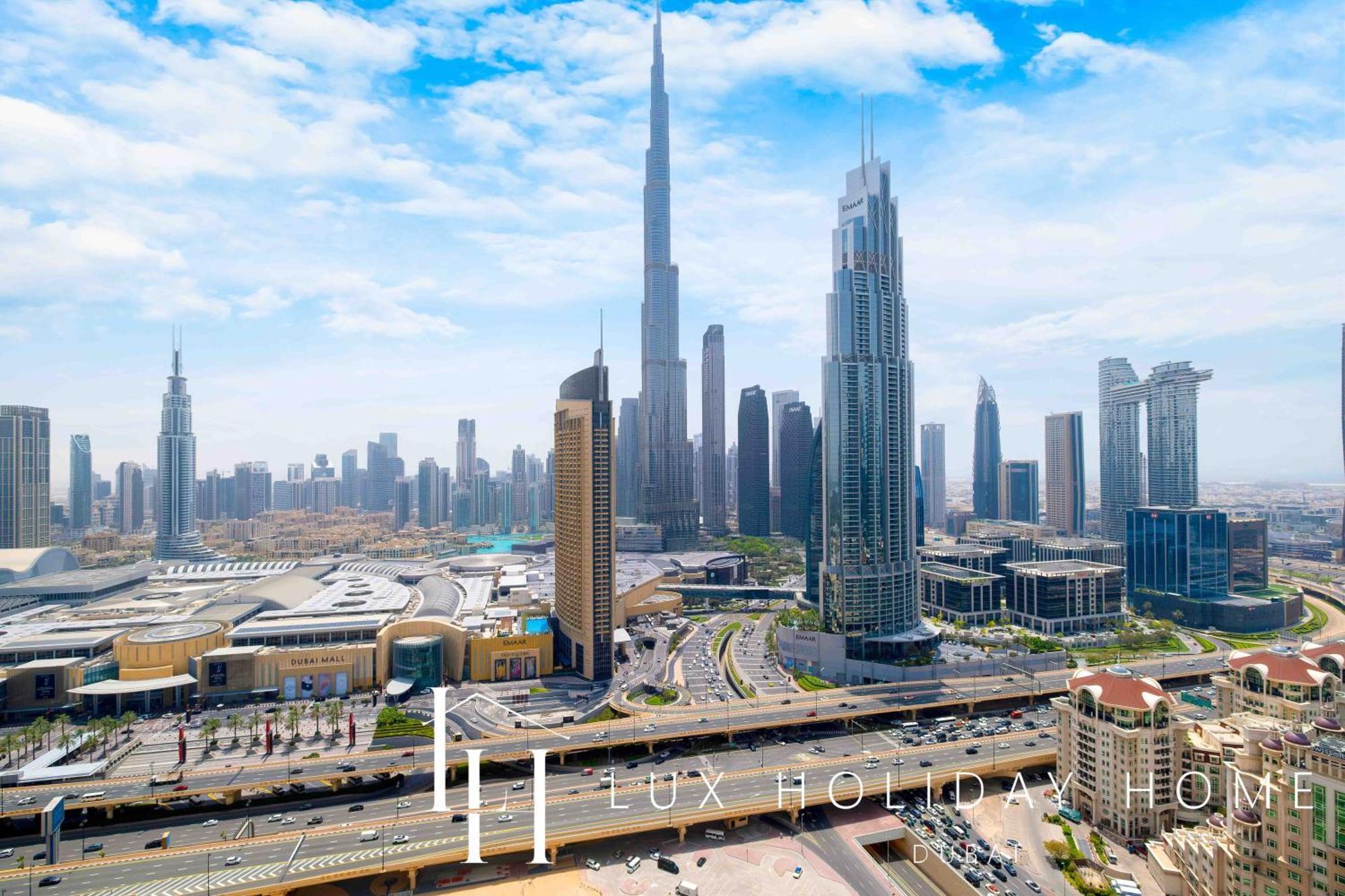 Lux The Burj Khalifa Downtown View Apartment