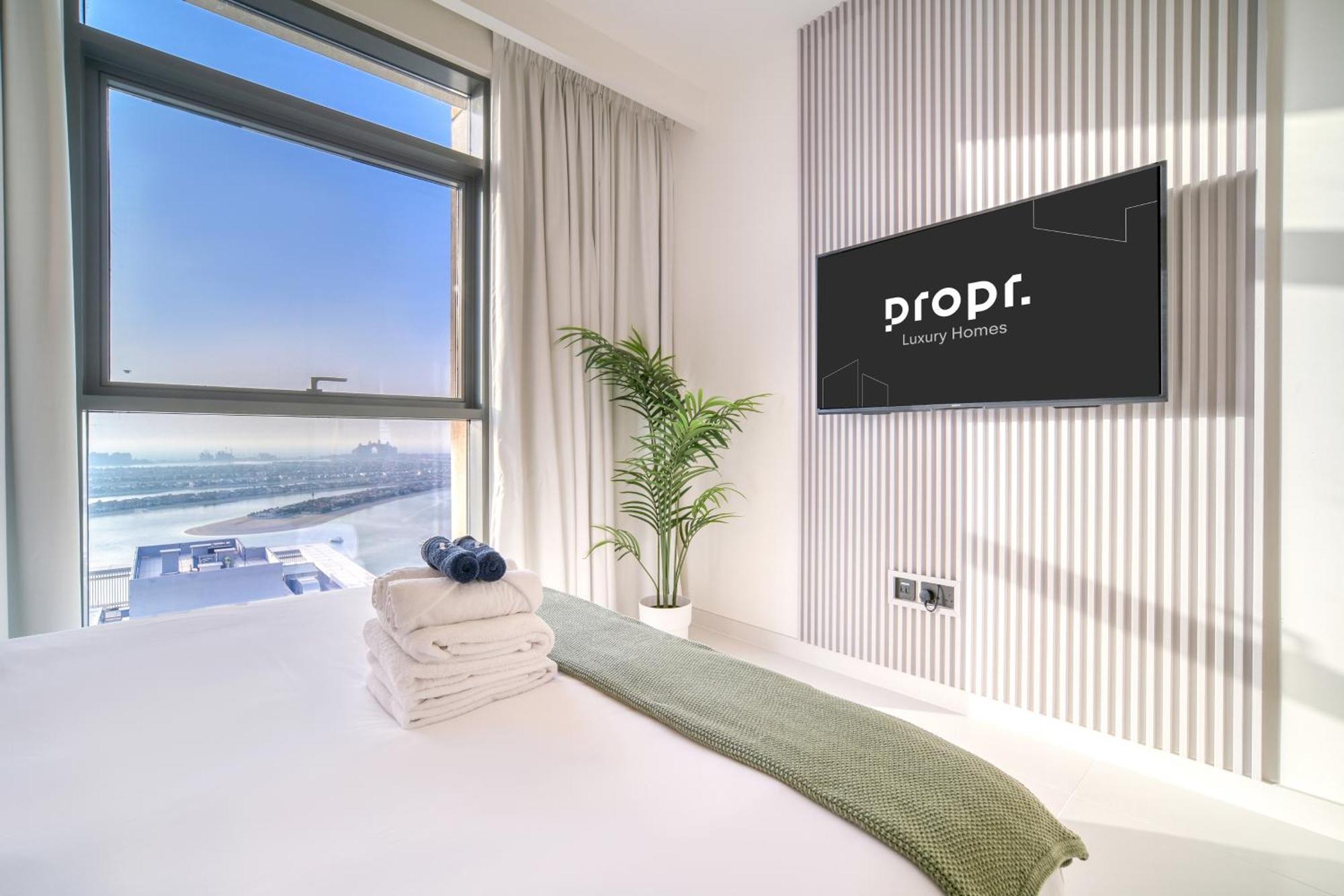 Marina Vista 1br Sea View Luxury Escape Apartment Dubai