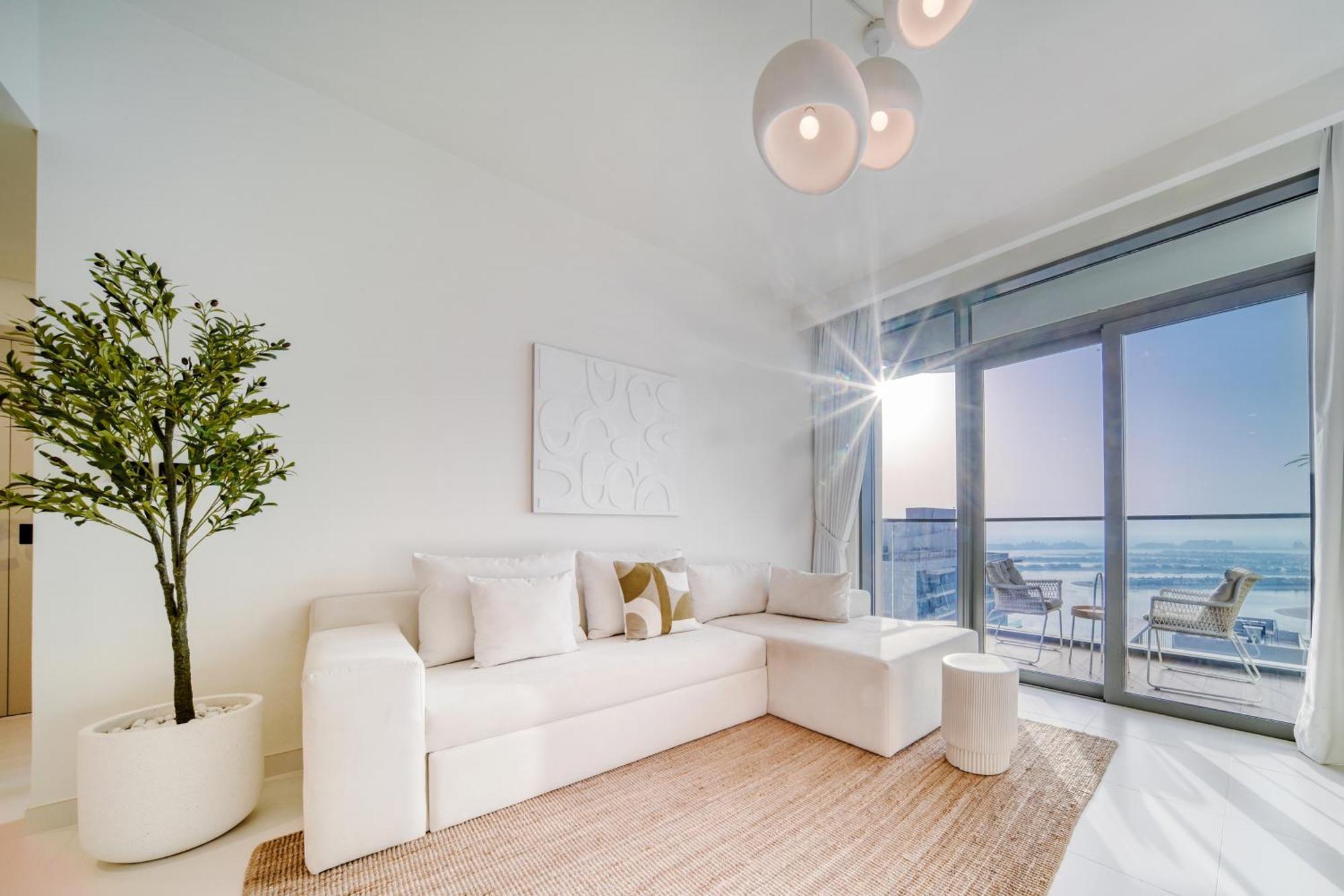 Apartment Marina Vista 1br Sea View Luxury Escape Dubai