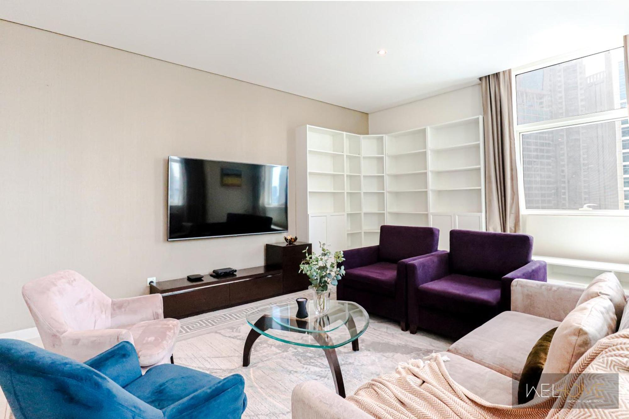 Welhome - Luxury Living In Business Bay 2br + Maid's