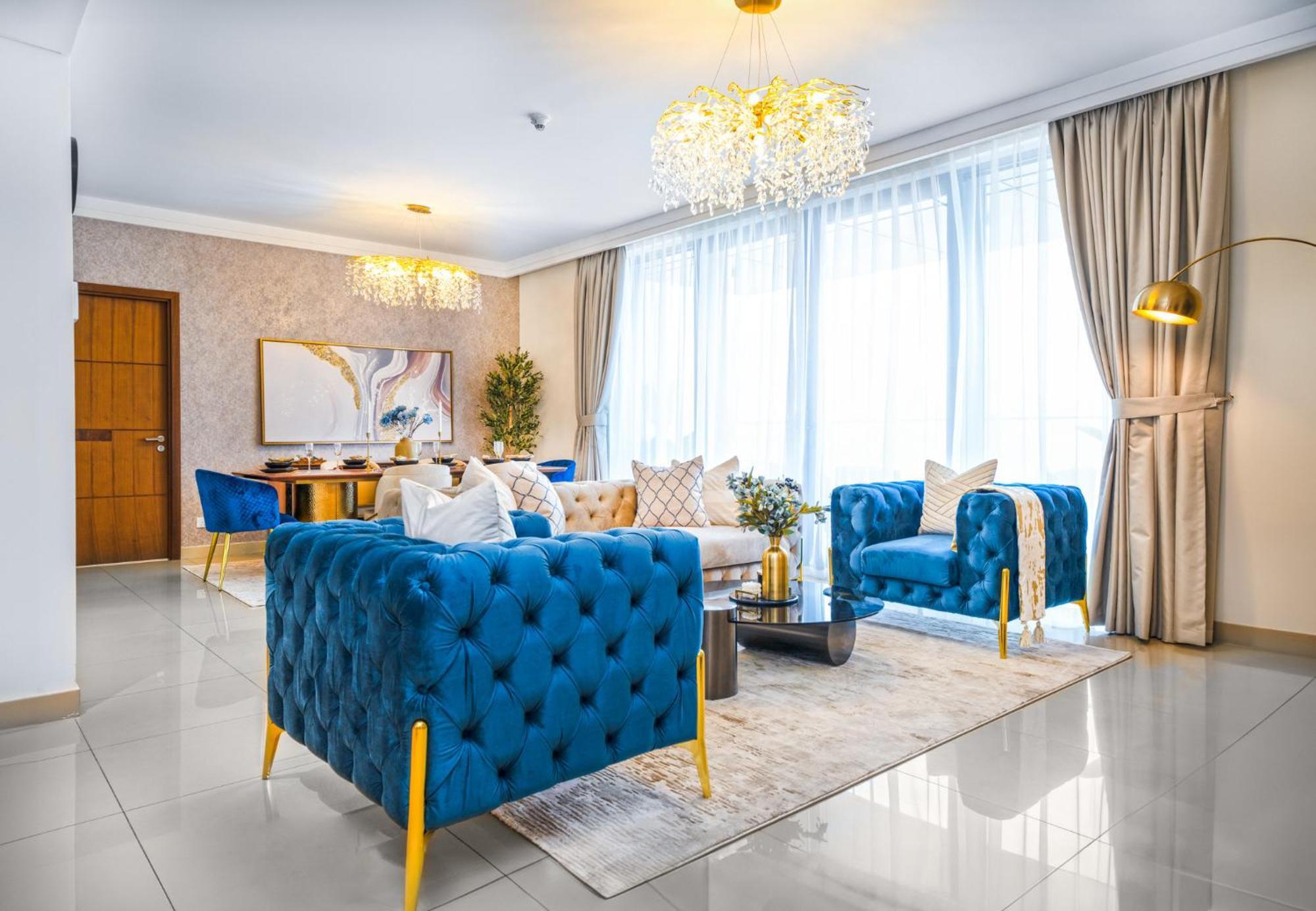 Easygo - Upgraded 2bdr In Blvd Point With Burj Khalifa View Apartment *