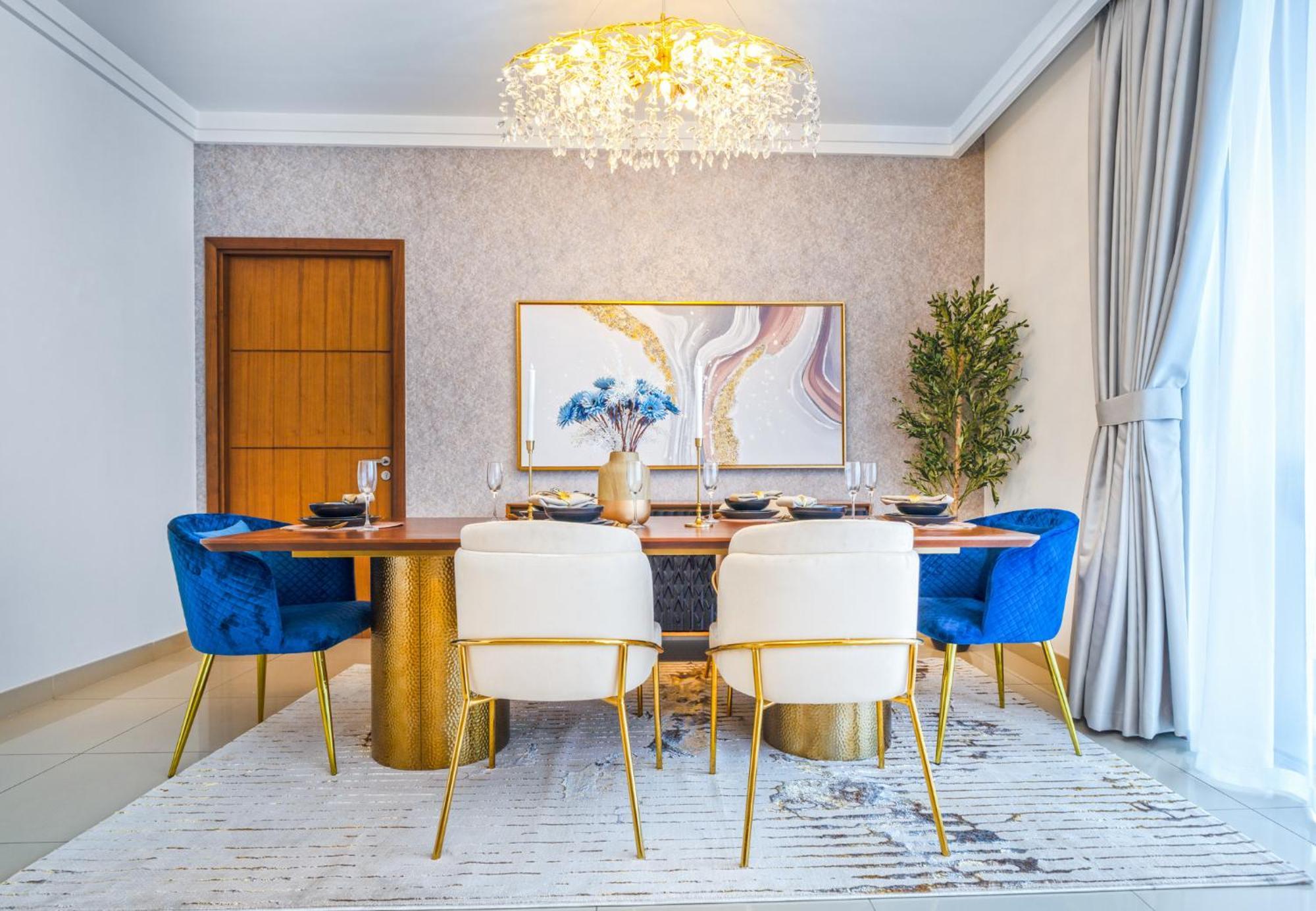 Easygo - Upgraded 2bdr In Blvd Point With Burj Khalifa View Dubai