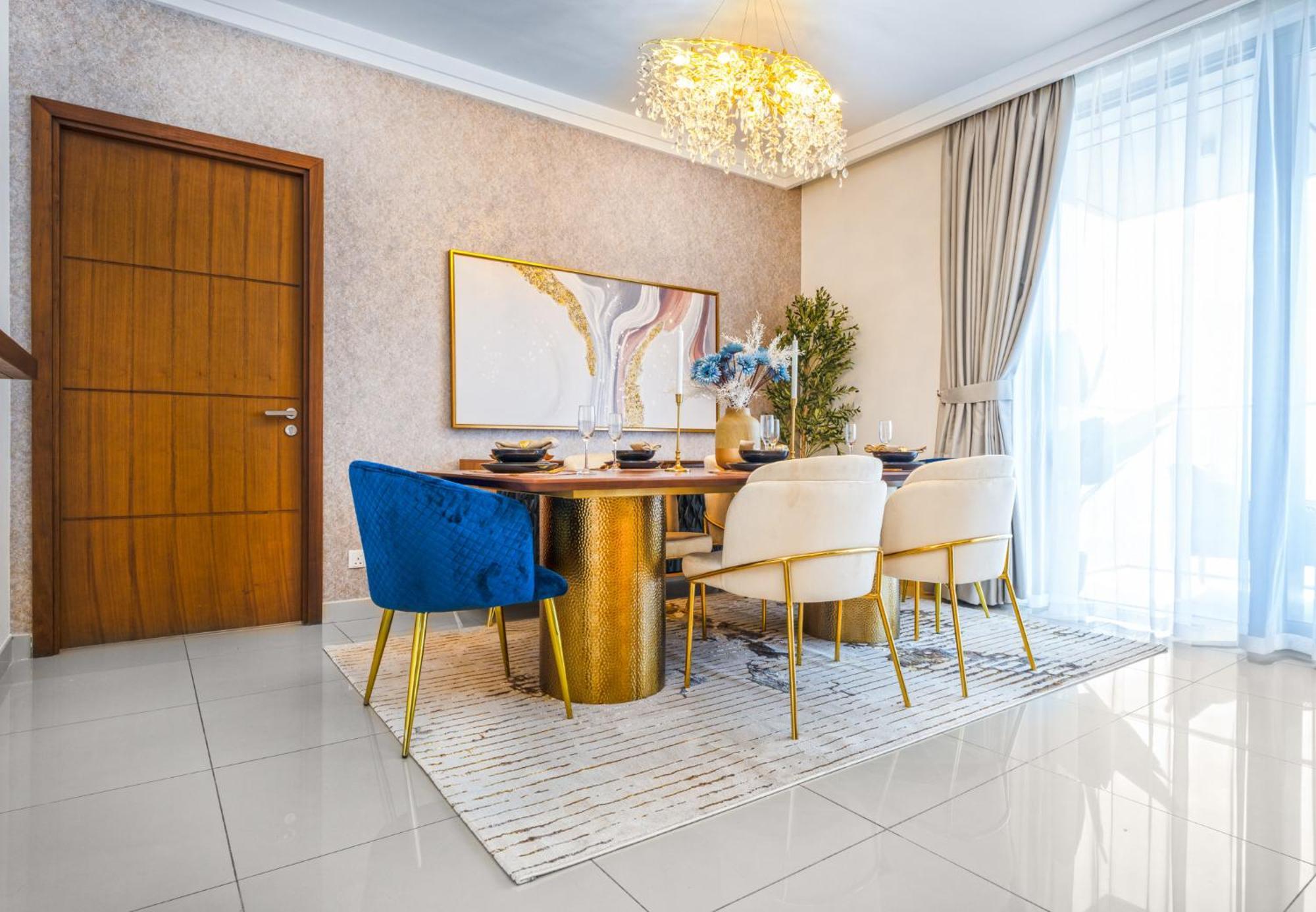 Easygo - Upgraded 2bdr In Blvd Point With Burj Khalifa View *