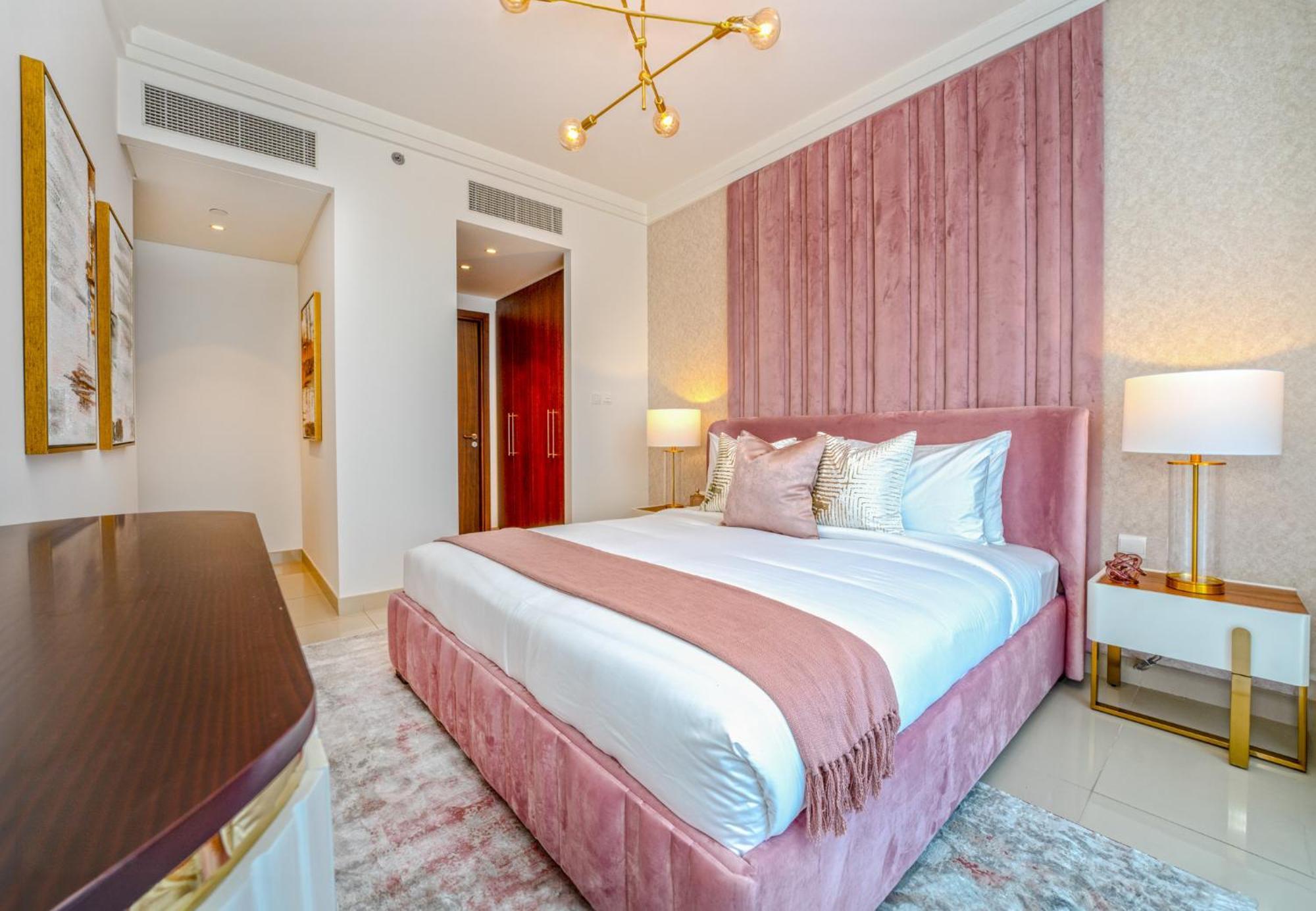 Easygo - Upgraded 2bdr In Blvd Point With Burj Khalifa View Dubai