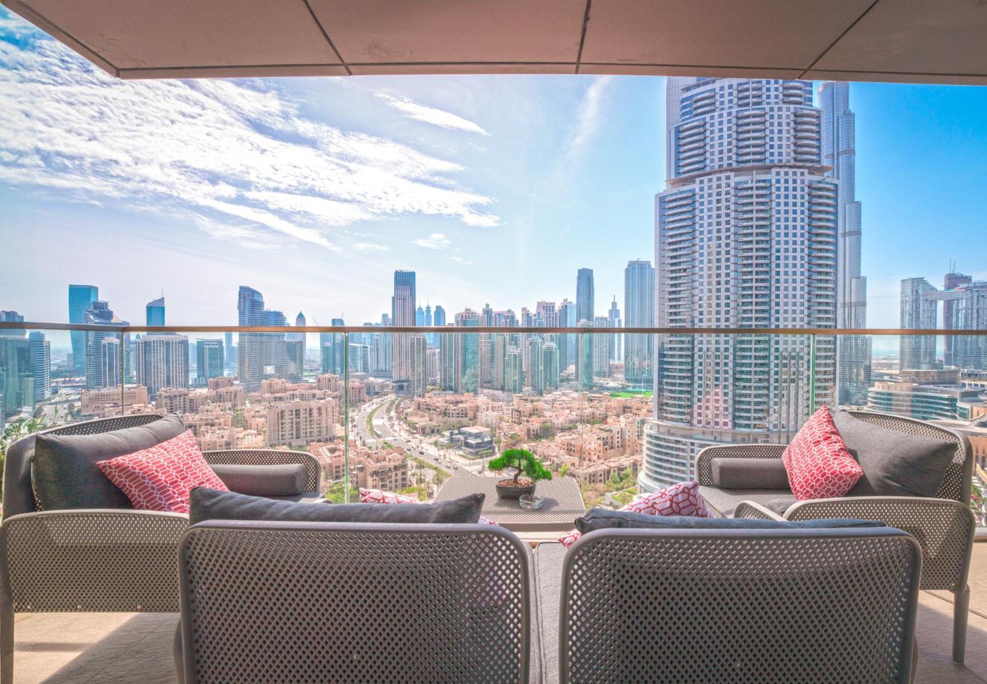 Easygo - Upgraded 2bdr In Blvd Point With Burj Khalifa View Dubai