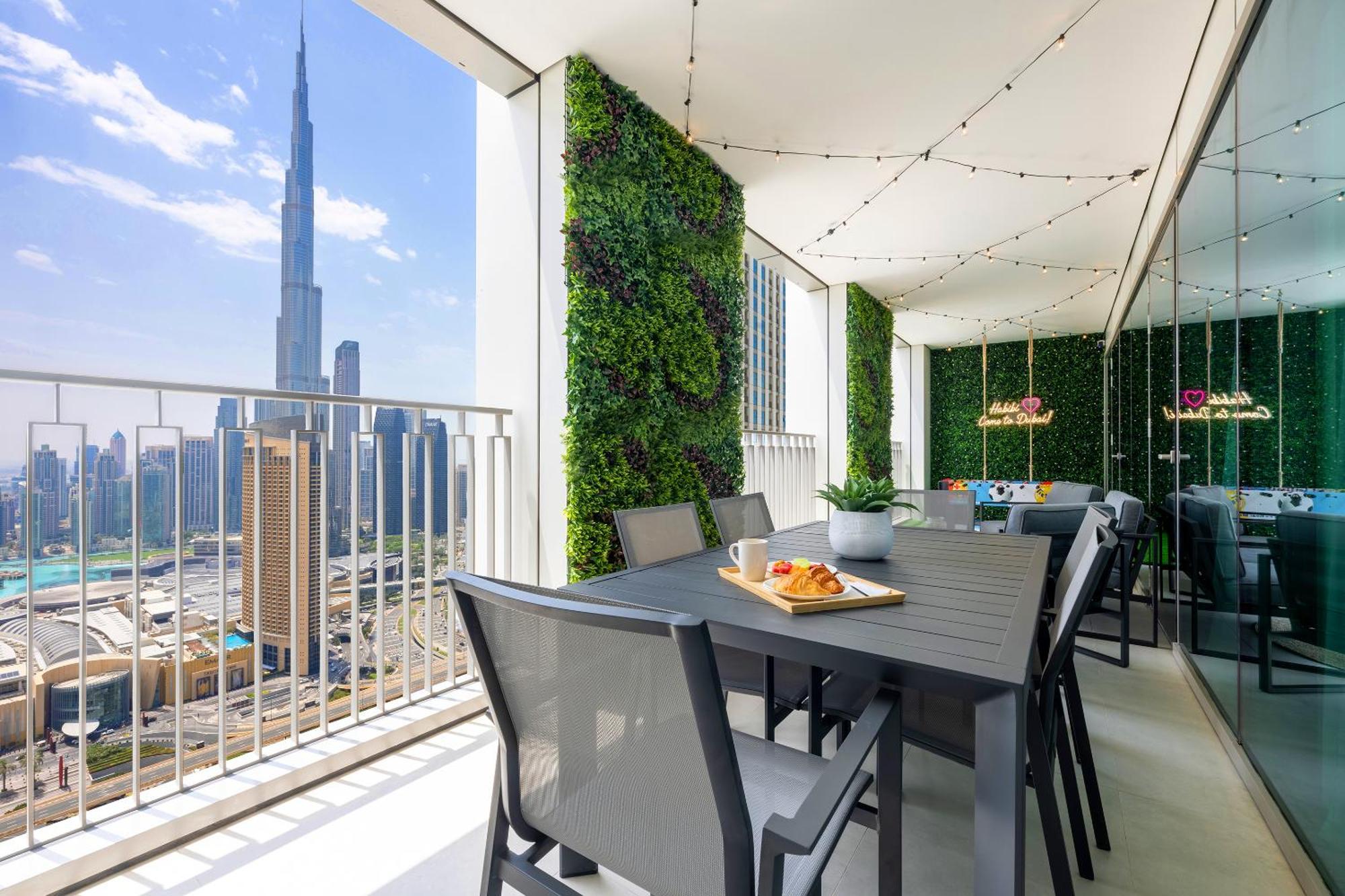 Apartment Amazing Patio Experience - Burj Khalifa View *