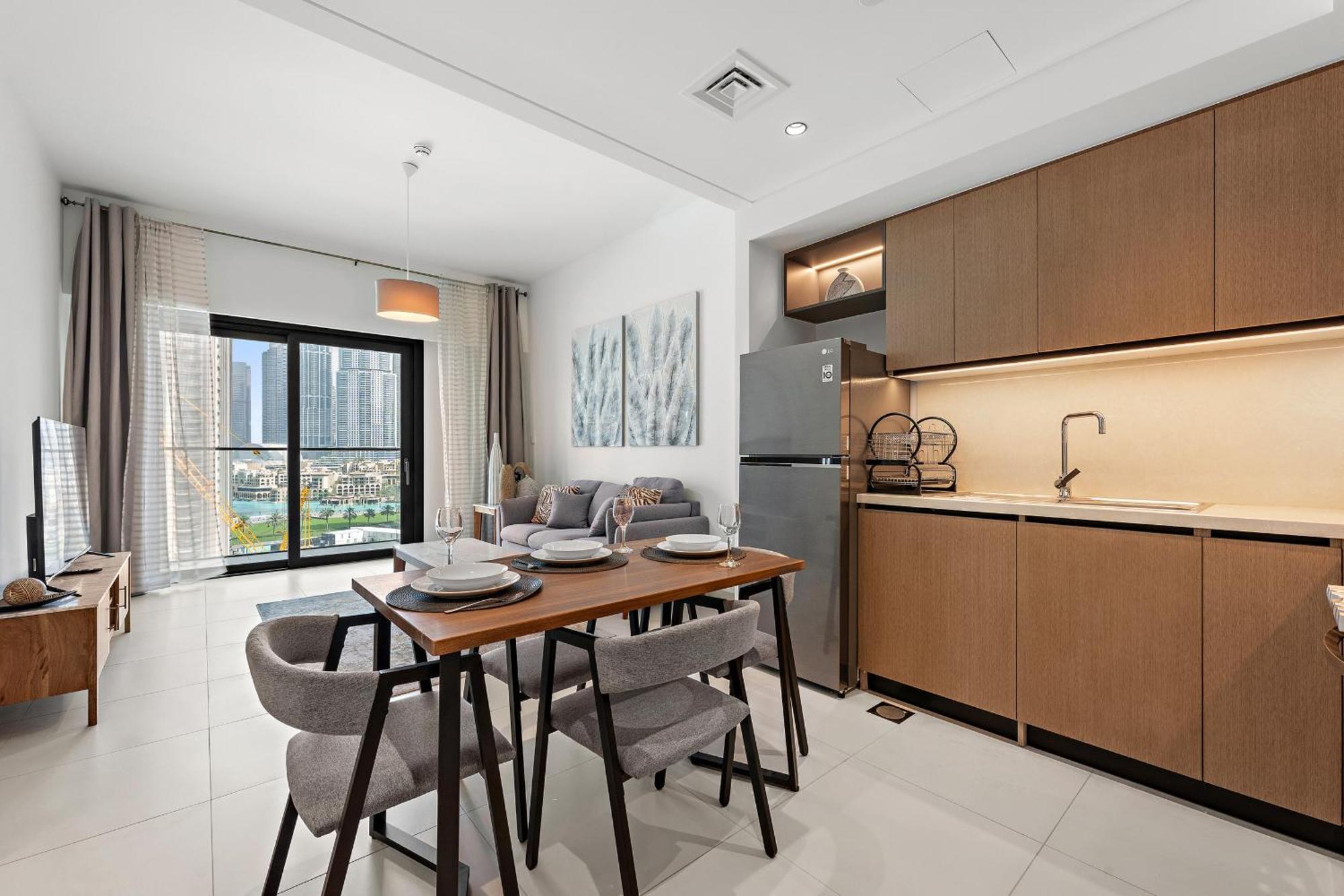Stayis - Luxurious 1 Bedroom Burj Khalifa View
