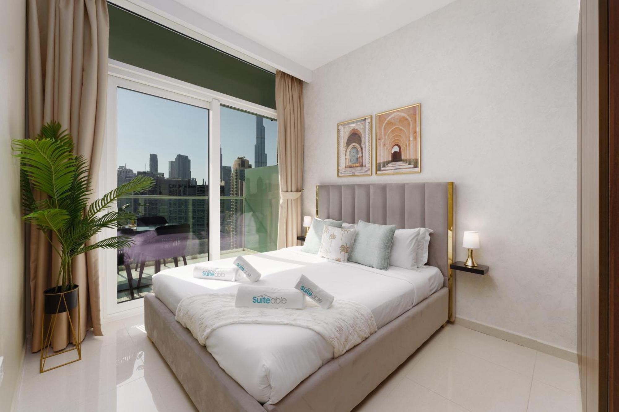 Contemporary With Burj Khalifa View