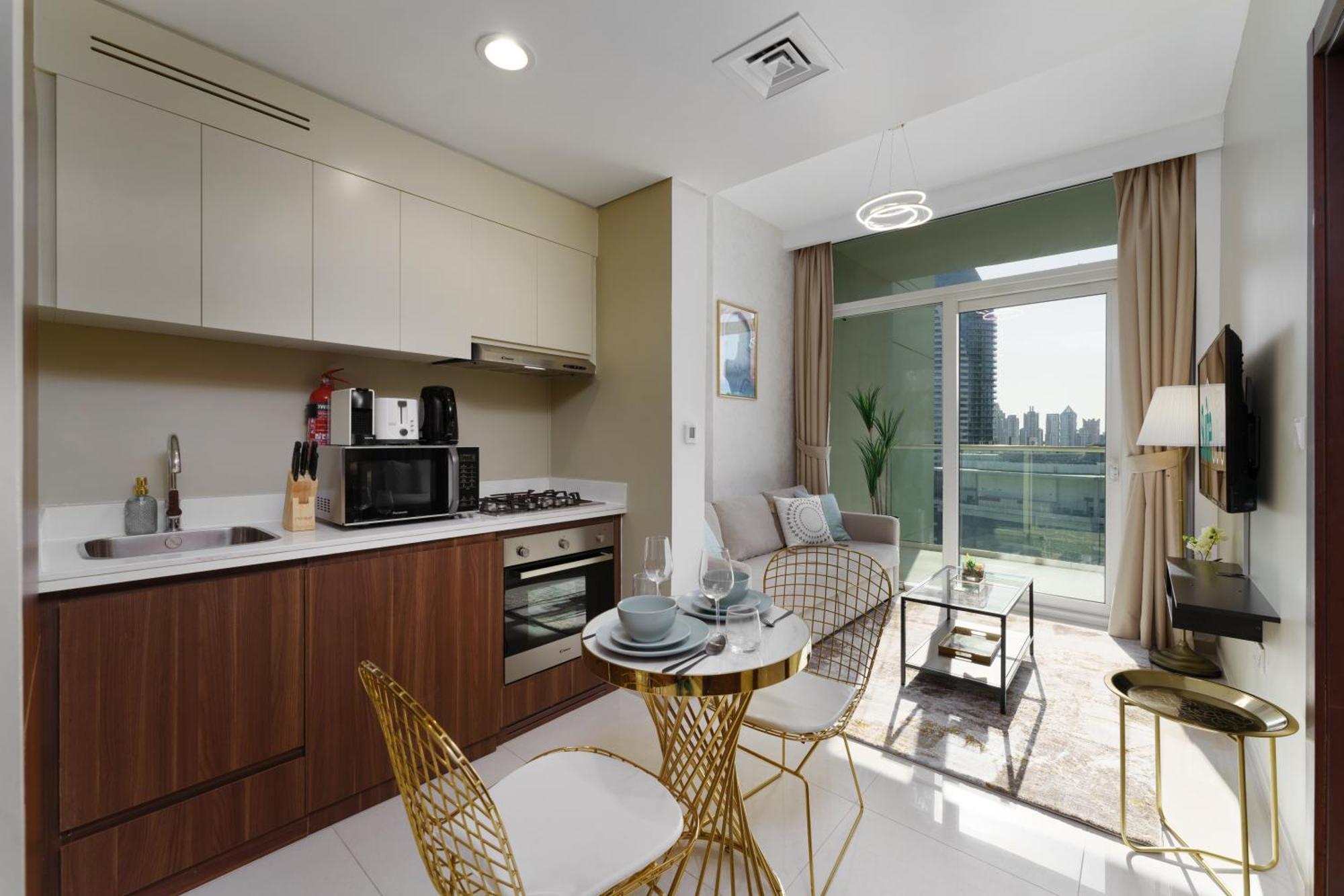 Contemporary With Burj Khalifa View