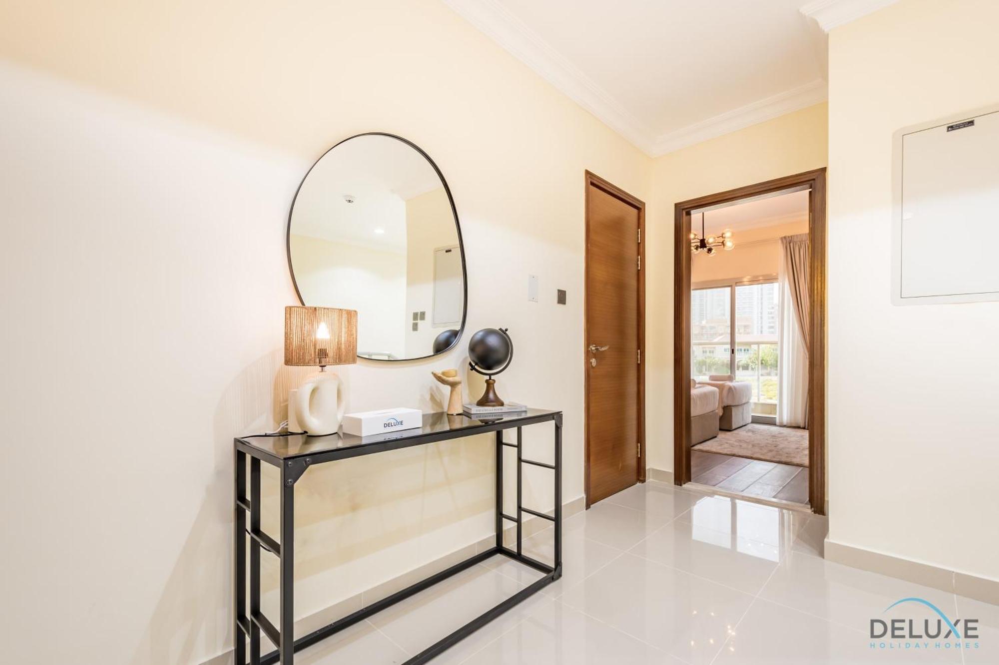Tranquil 3br Townhouse With Assistant's At District 12 Jvc By Deluxe Apartment Dubai