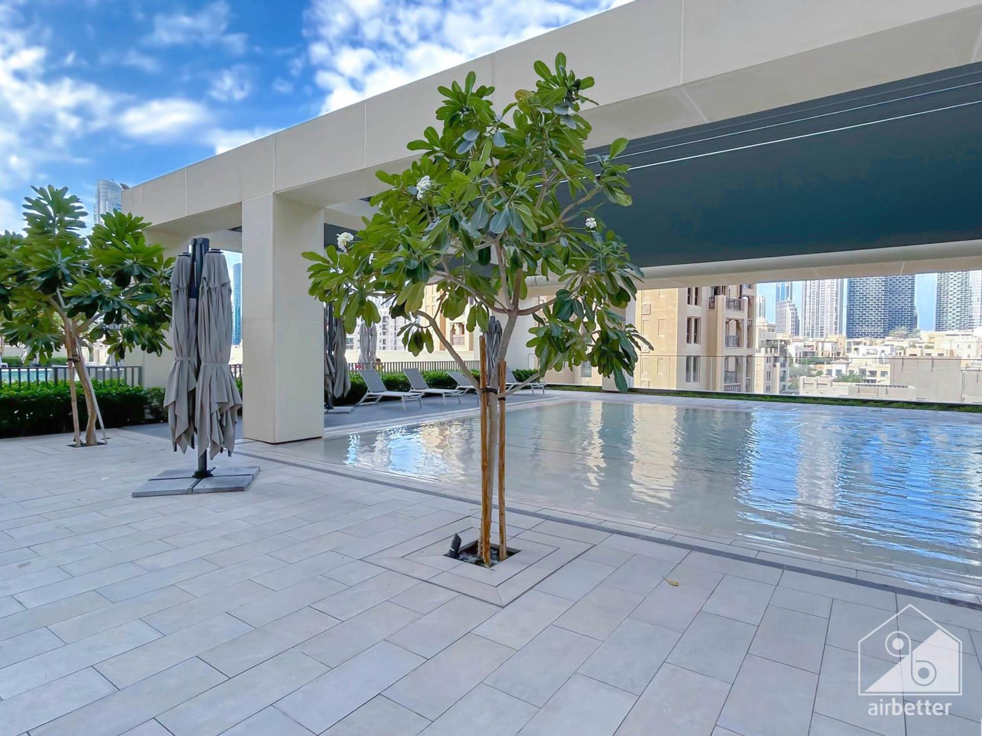 Luxurious Living In 2b With Burj & Fountain Views
