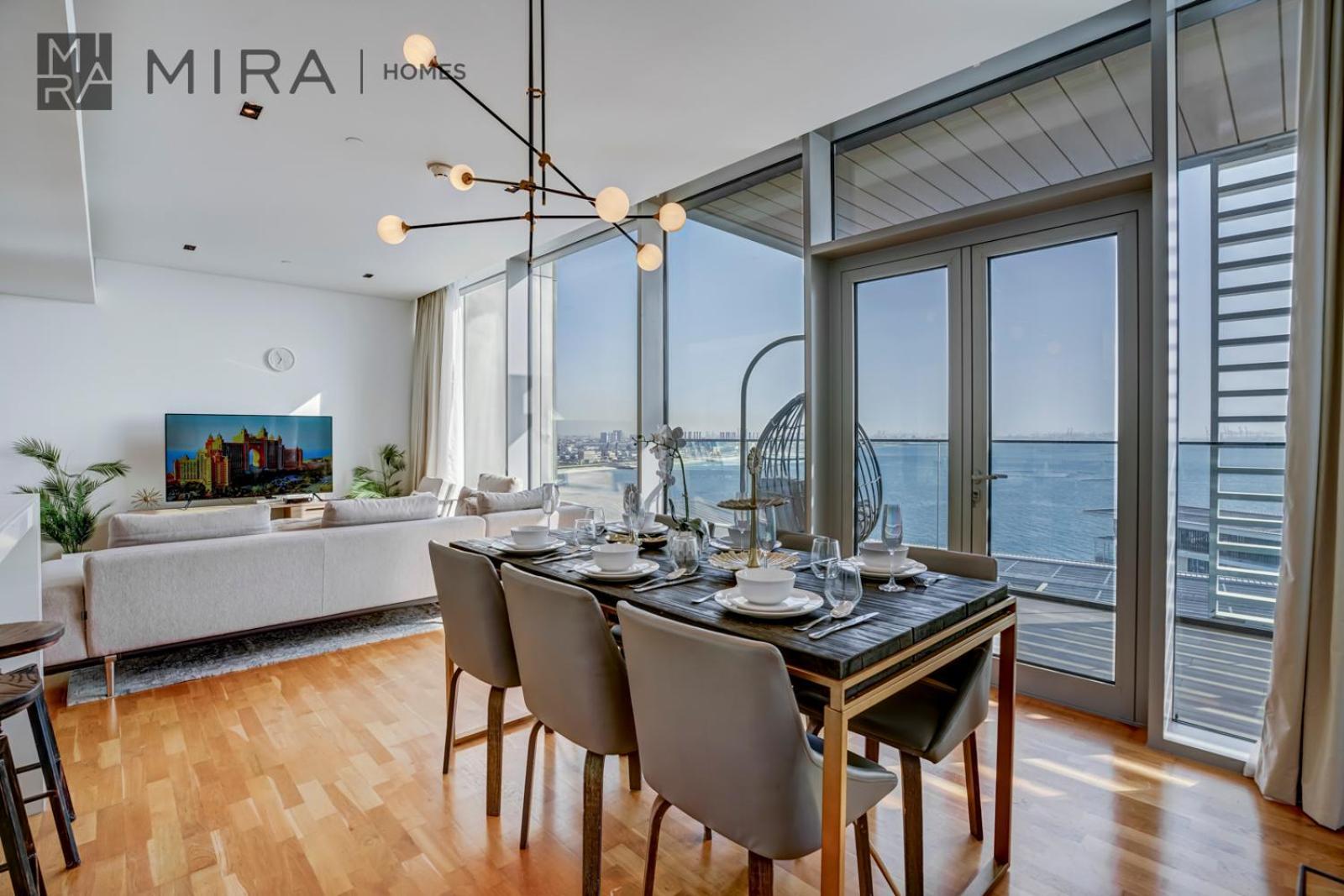 Mira Homes - Furnished 2 Bedroom In Bluewaters With Sea View * Dubai